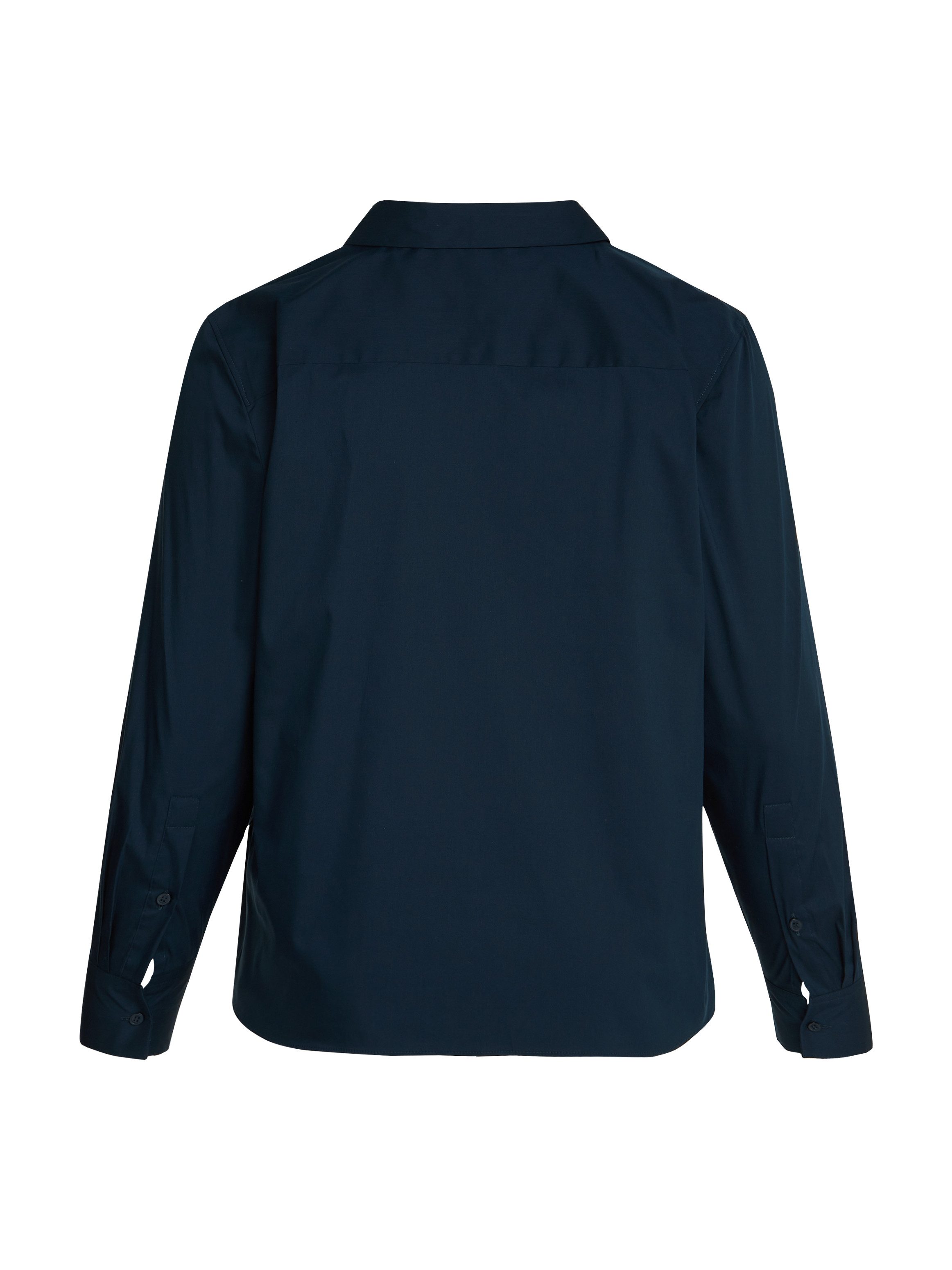 Tommy Hilfiger Curve Overhemdblouse CRV ESS POPLIN REGULAR SHIRT in grote maten, popeline kwaliteit, logoborduursel