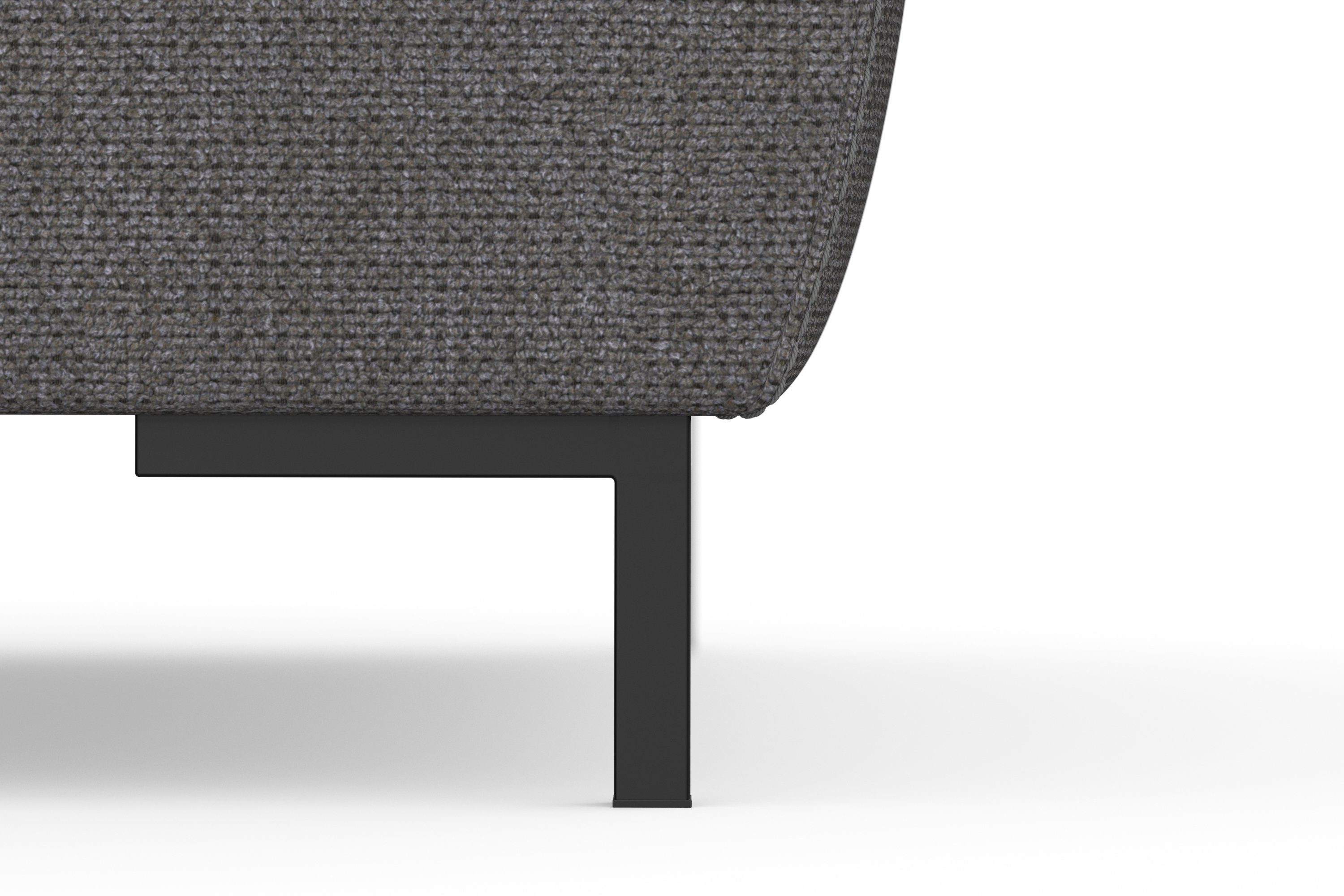 DOMO collection Hoekbank Capelo, comfortabel, duidelijke lijnen kenmerken dit ontwerp, L-Vorm met verstelbare armleuningen, naar keuze met slaapfunctie, binnenvering
