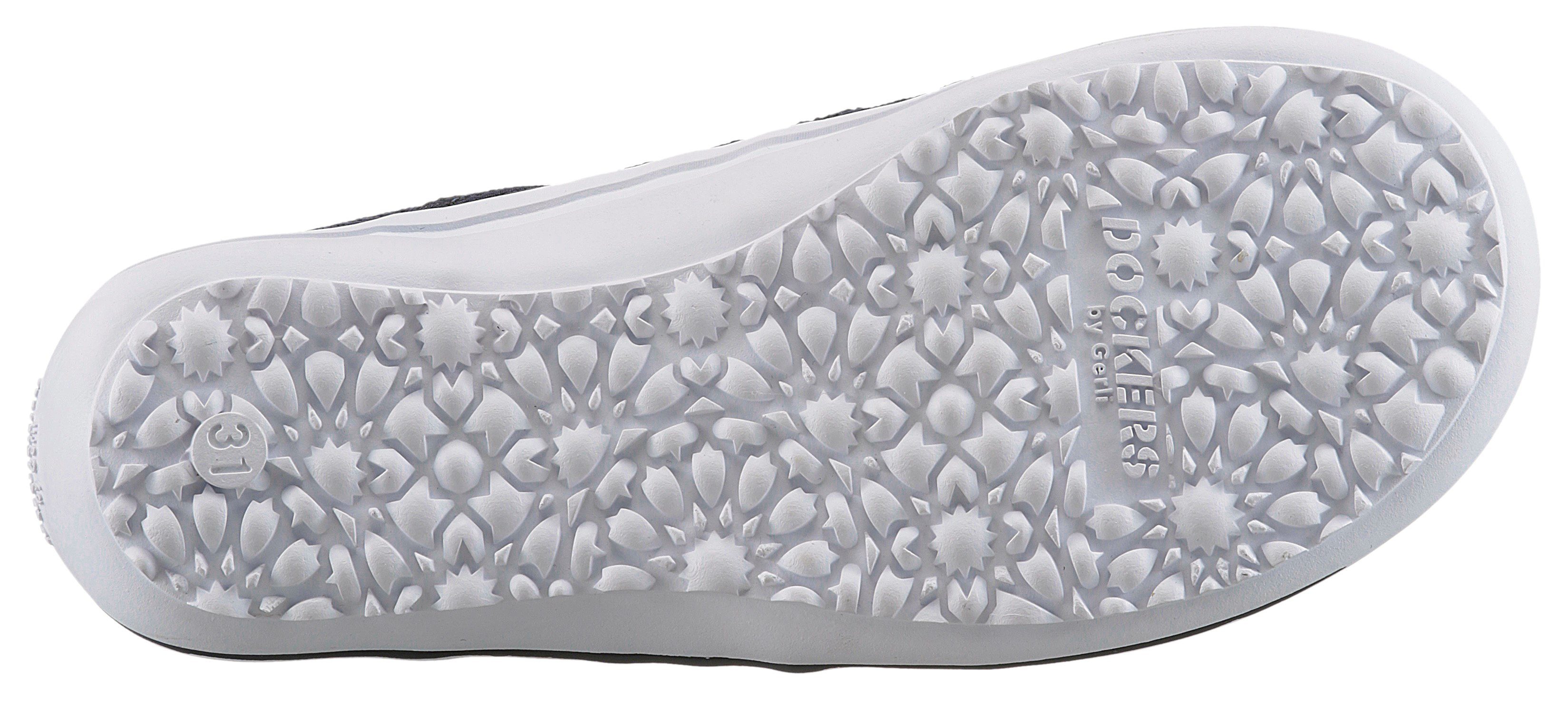 Dockers by Gerli Slip-on sneakers , blotevoetzool, veterschoen, instapschoen met elastiek