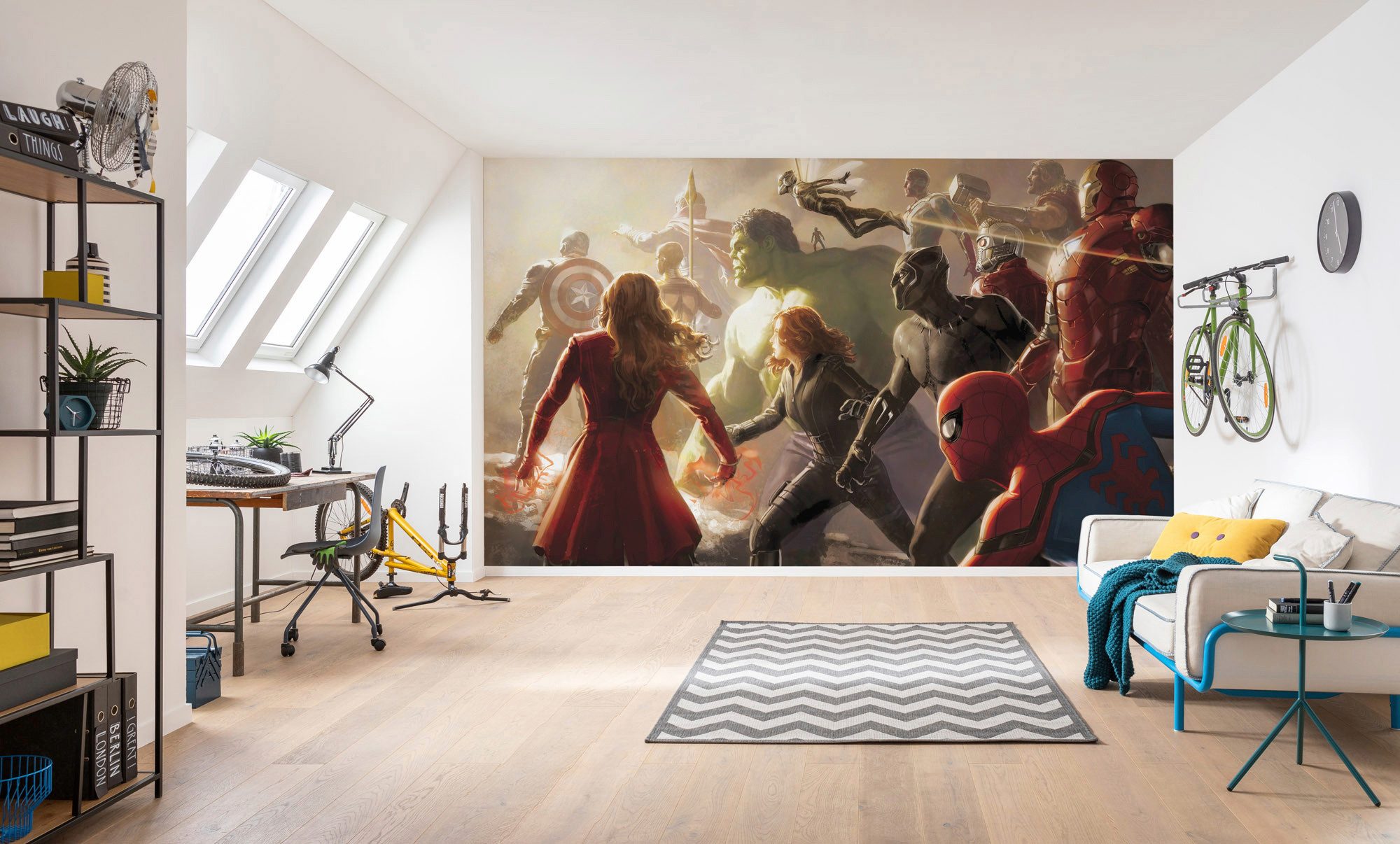 Komar Vliesbehang Digitale print vlies - Avengers Final Battle - Afmeting 500 x 280 cm