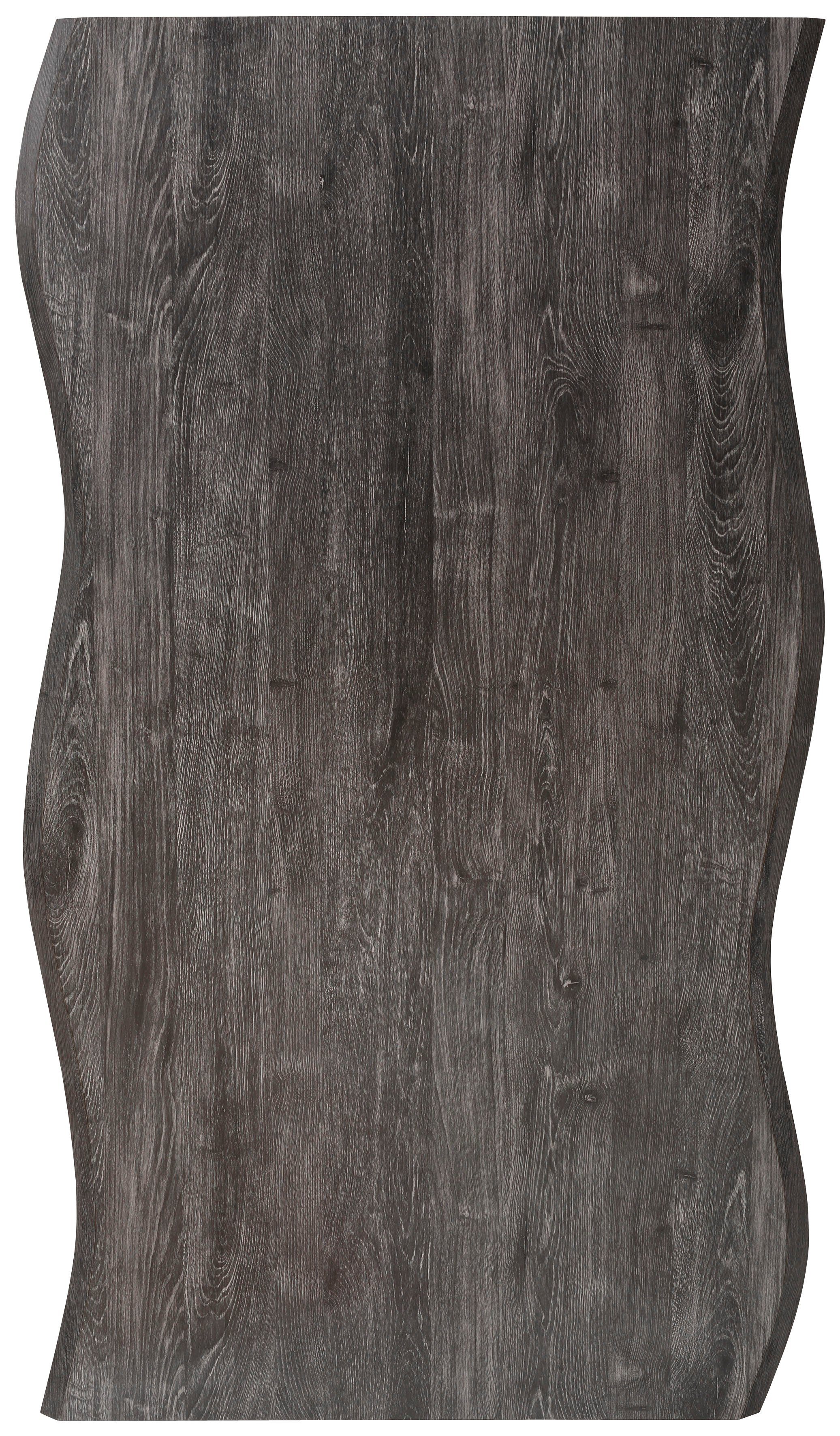 HELA Eettafel GISELLE boomkanttafel, keukentafel, TOPSELLER! OTTOs Choice Sledeframe metaal, industrieel design, 140 - 200 cm breedte, 2 kleuren