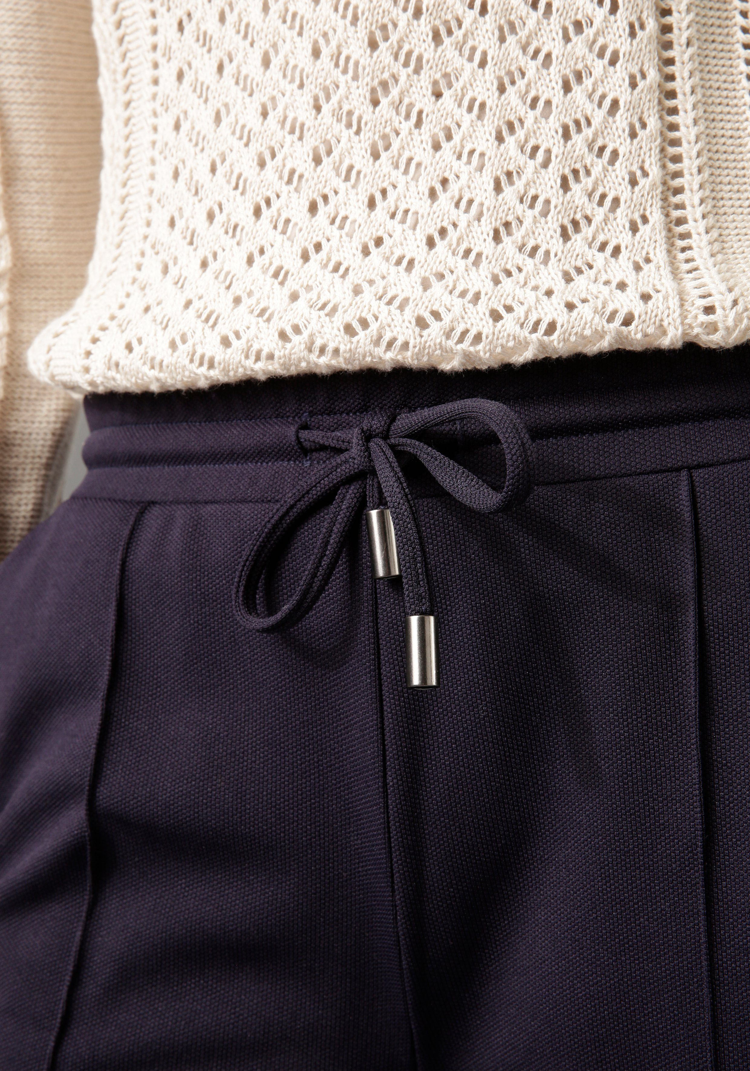 Aniston CASUAL Comfortbroek in gestructureerde jerseykwaliteit