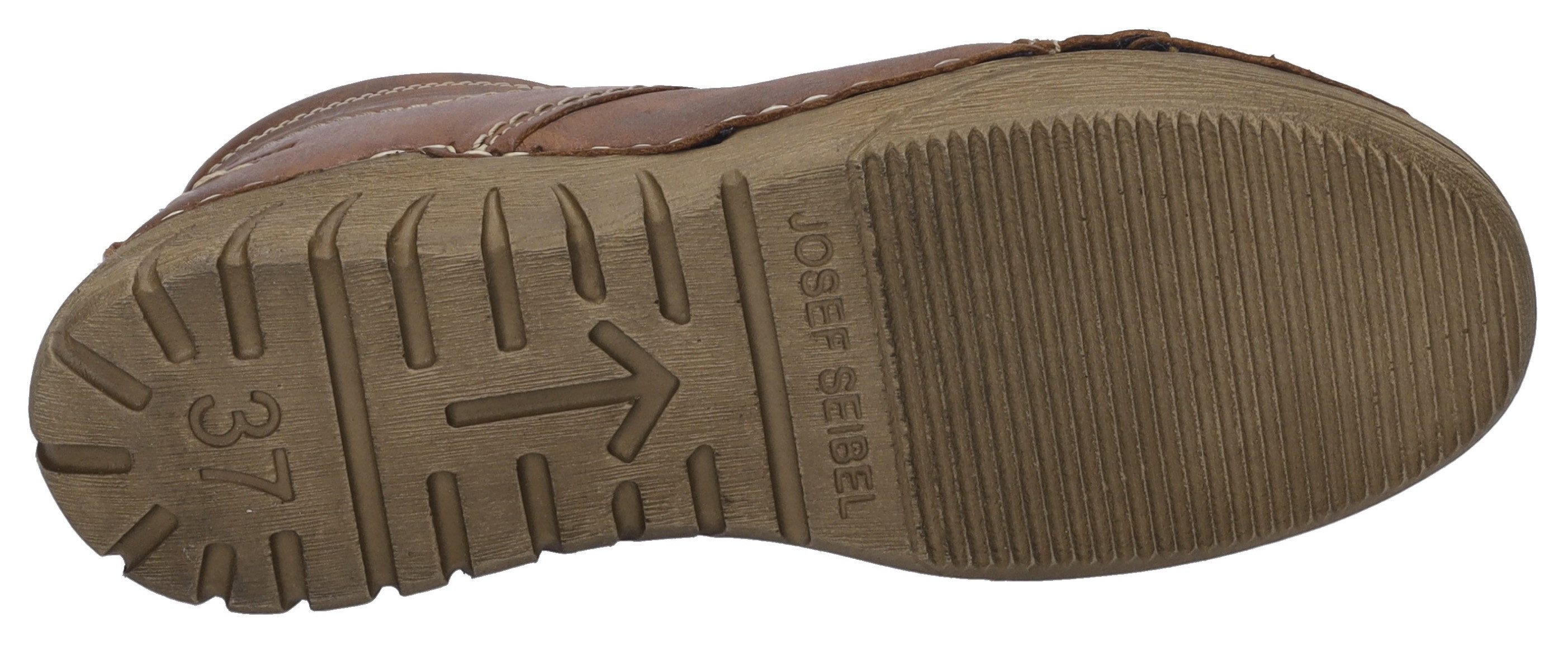 Josef Seibel Veterlaarsjes Felicia 01 Veterschoenen, sneakers, vrijetijdsschoen met modieuze siernaad