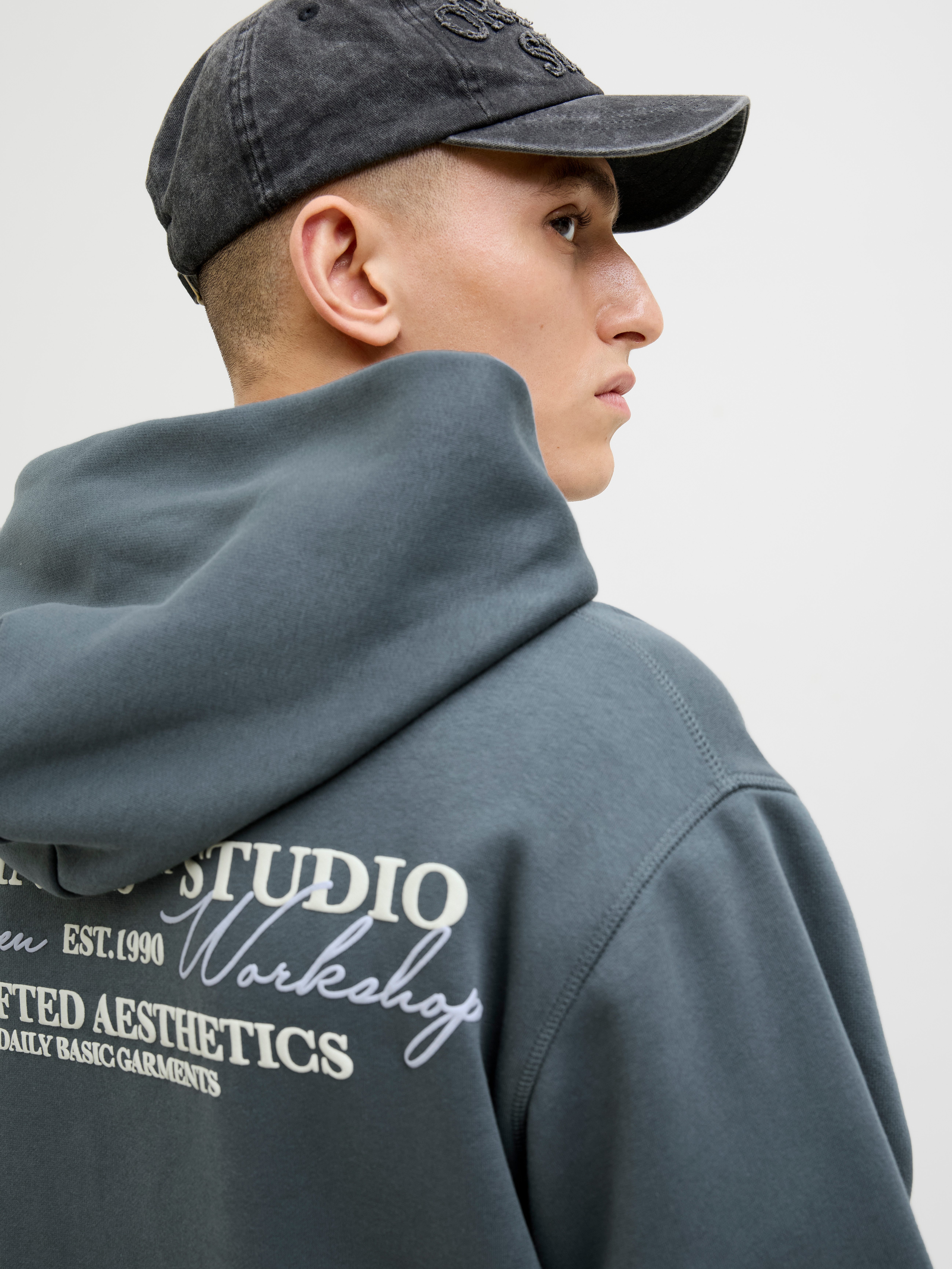 Jack & Jones Hoodie JORISLINGTON BACK SWEAT HOOD SN