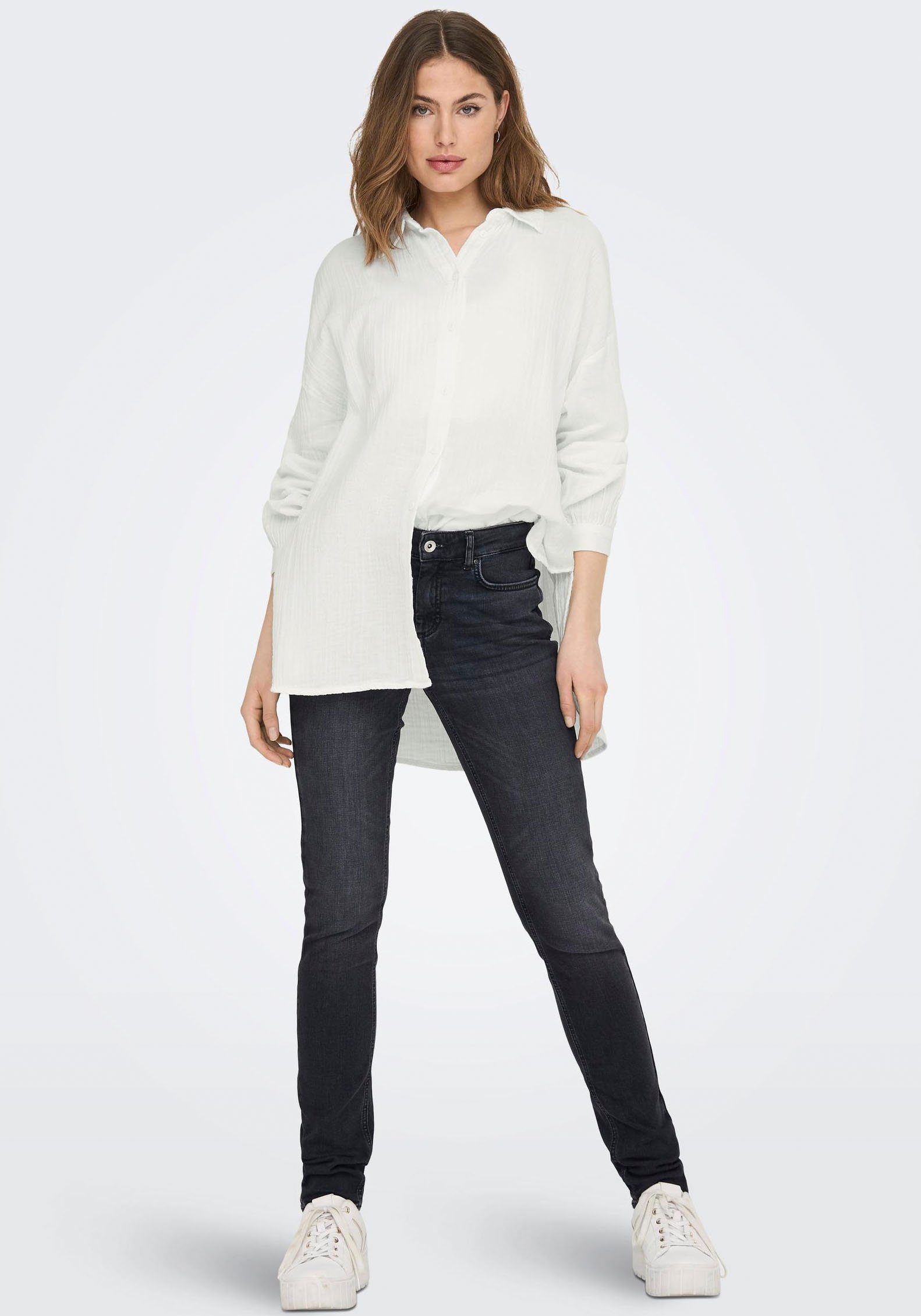 Only Lange blouse ONLTHYRA OVERSIZED SHIRT NOOS WVN