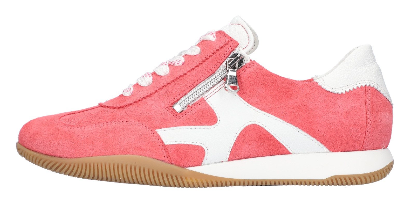 Waldläufer Sneakers H-PAMELA , lage schoen, vrijetijdsschoen, veterschoen, comfortbreedte h (= zeer breed)