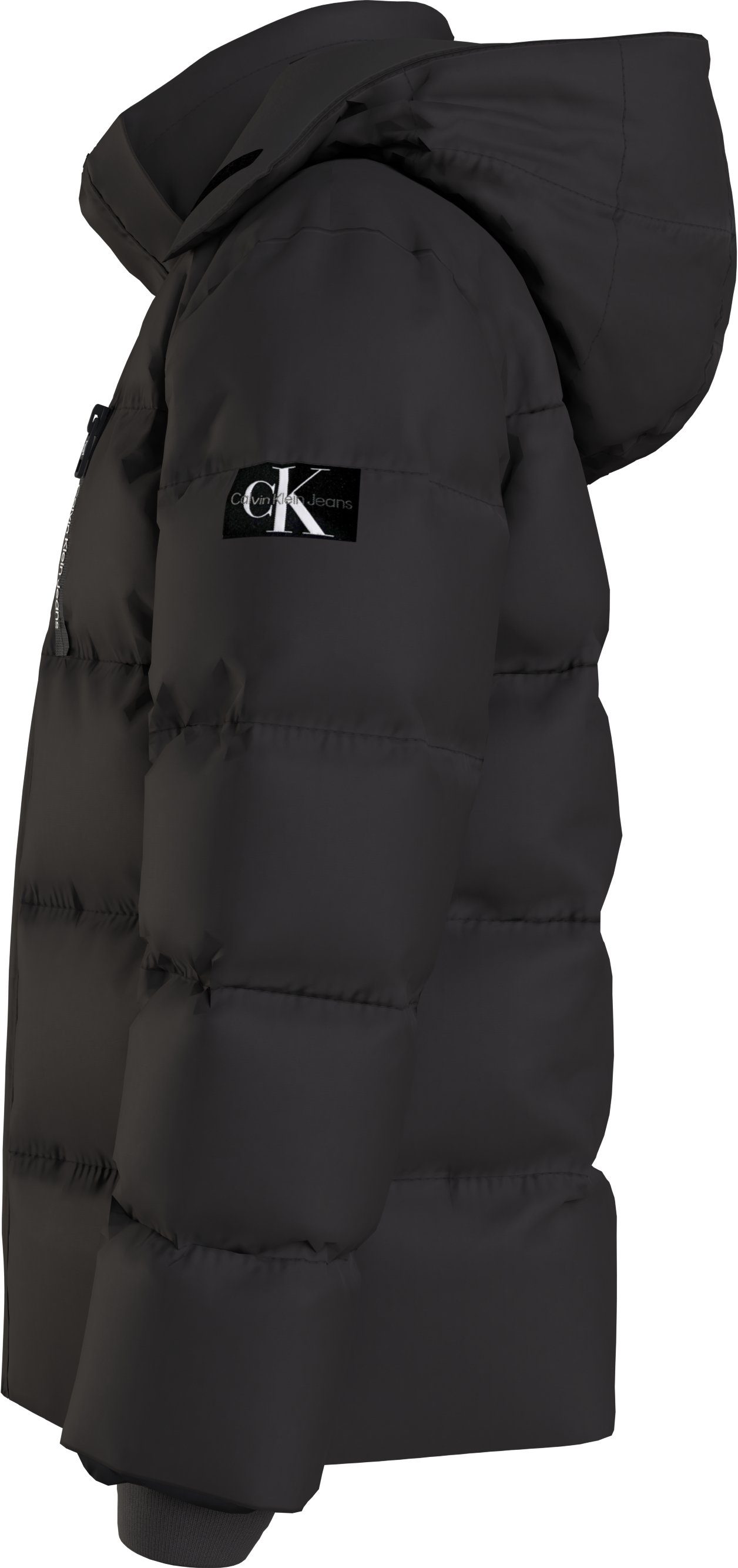 Calvin Klein Winterjack ESSENTIAL PUFFER JACKET voor kinderen tot 16 jaar en calvin klein merklabel