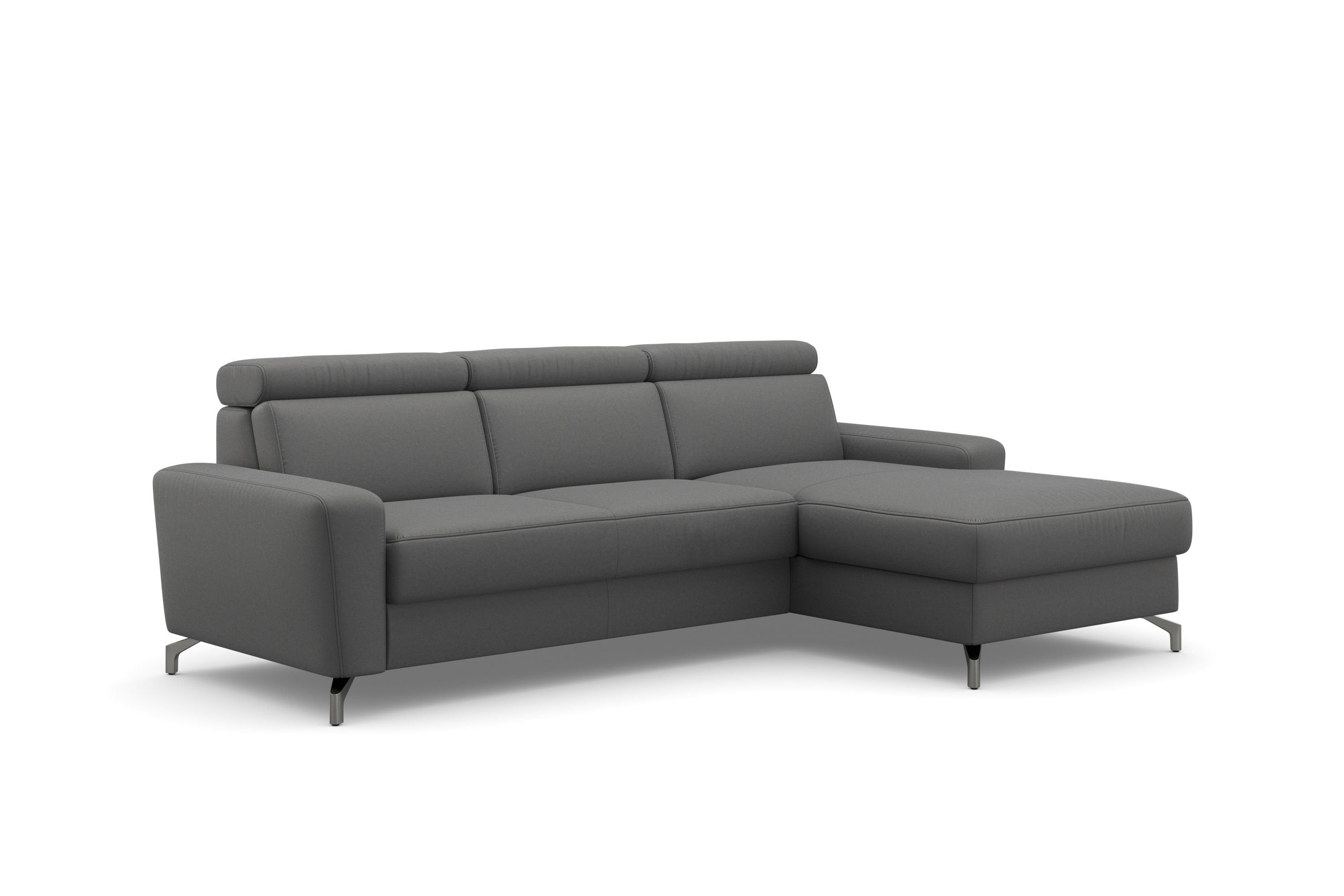 sit&more Hoekbank Scarlett L-vorm met verstelbare hoofdsteun, naar keuze met slaapfunctie, bedkist
