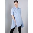 imperial klassieke blouse imp-c ed3abf klokkend, lang model blauw