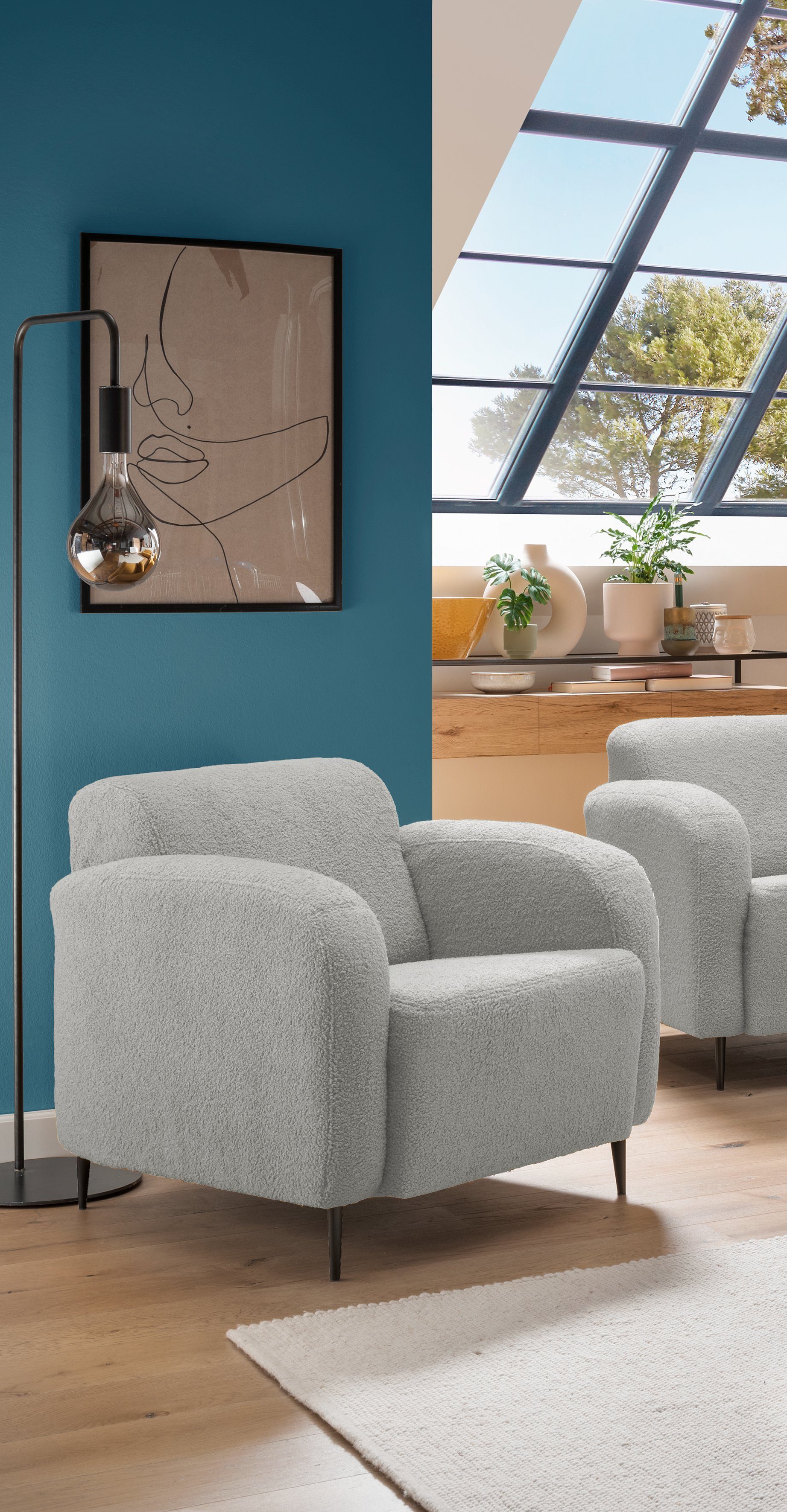 INOSIGN Cocktailfauteuil Marron ook verkrijgbaar als 2-zits en 3-zits