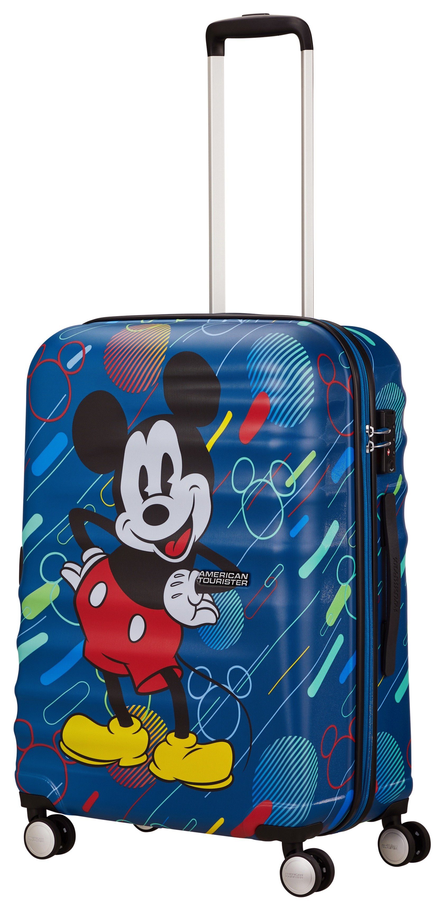 American Tourister Kinderkoffer WAVEBREAKER DISNEY 67 Kinder reisbagage koffer TSA-cijferslot