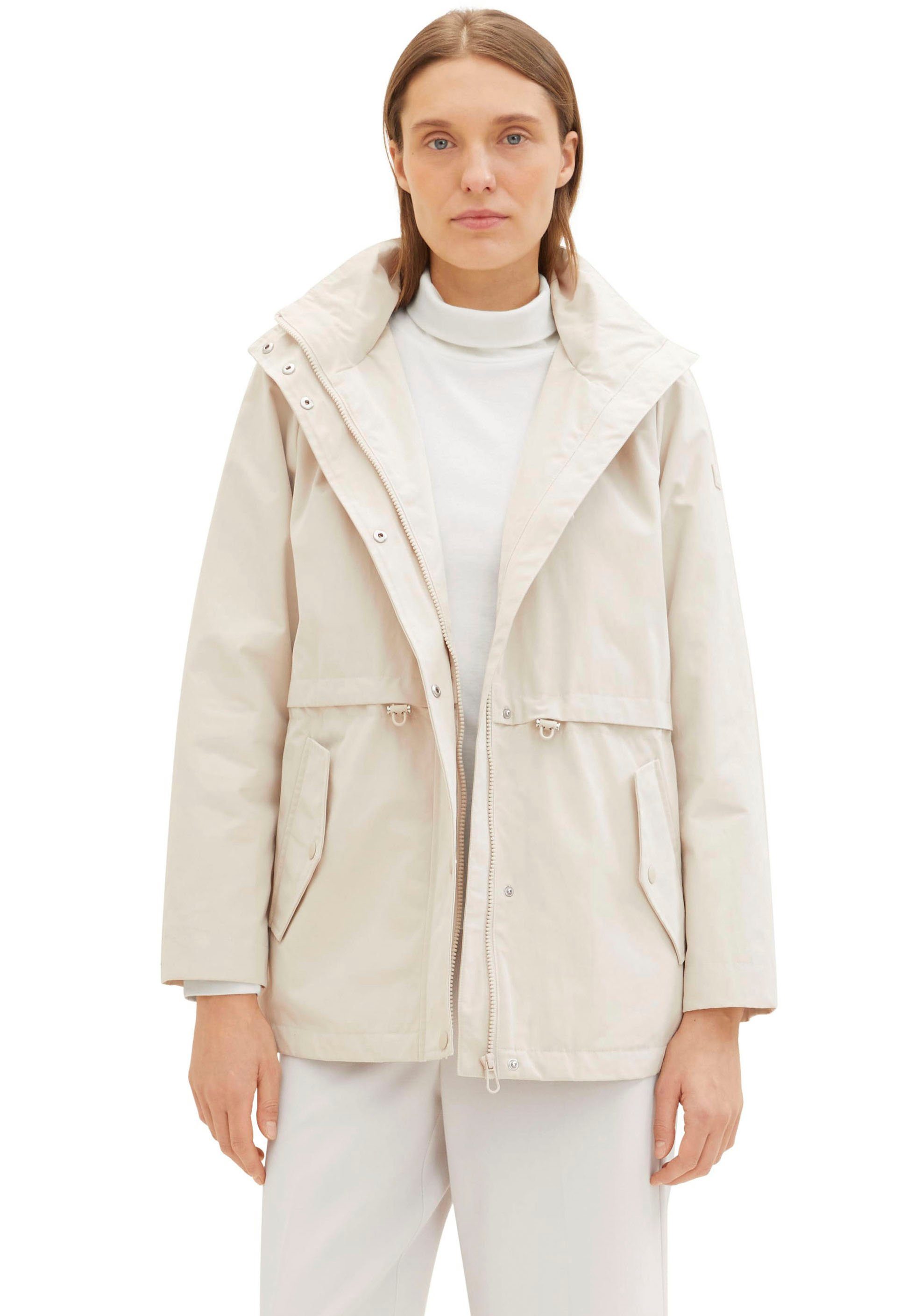 Tom Tailor Parka met koord aan de taille