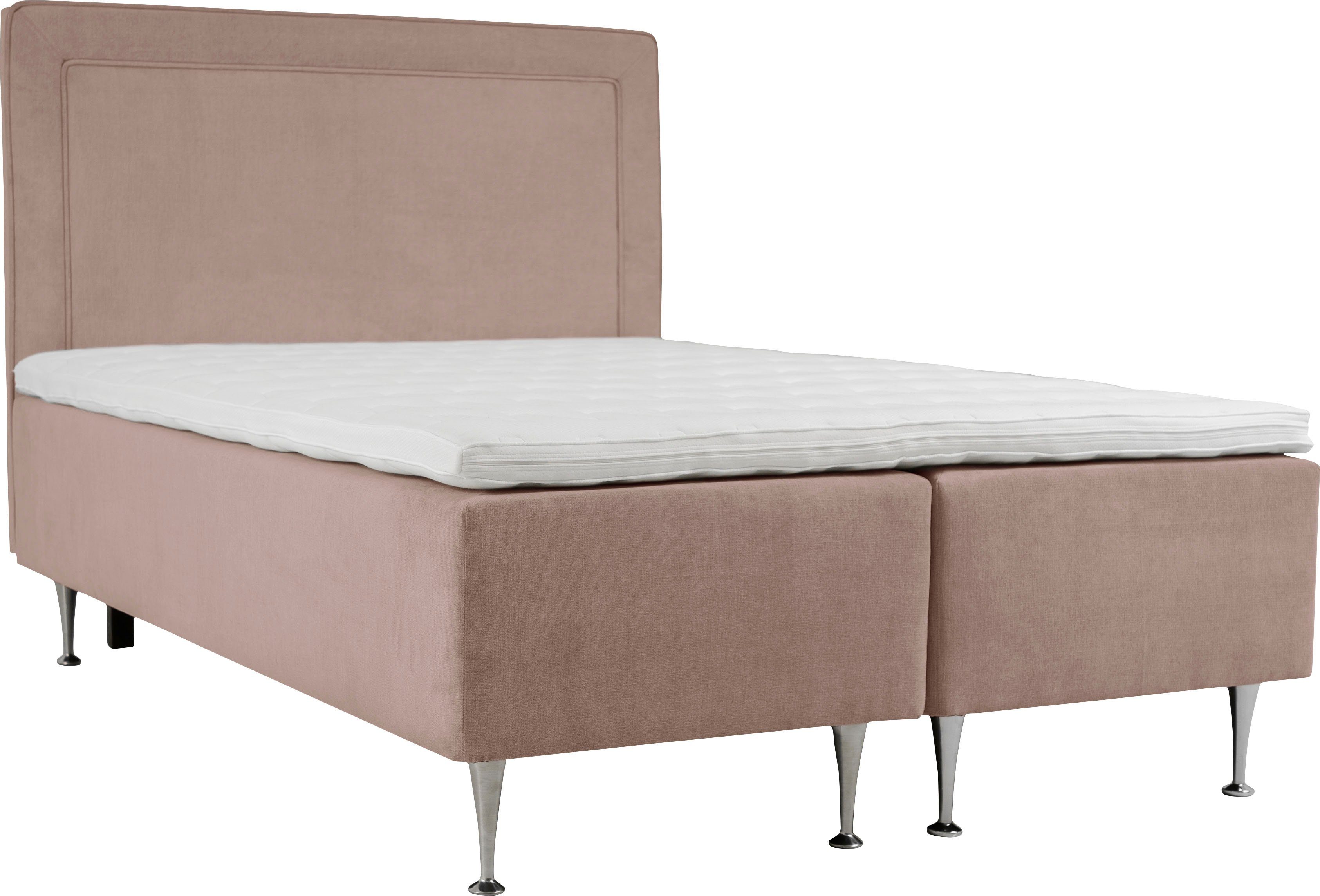 INOSIGN Boxspring Hacer Topmatras, H2 of H3 en in breedte 70,80,90,120,140,160,180 ter keuze