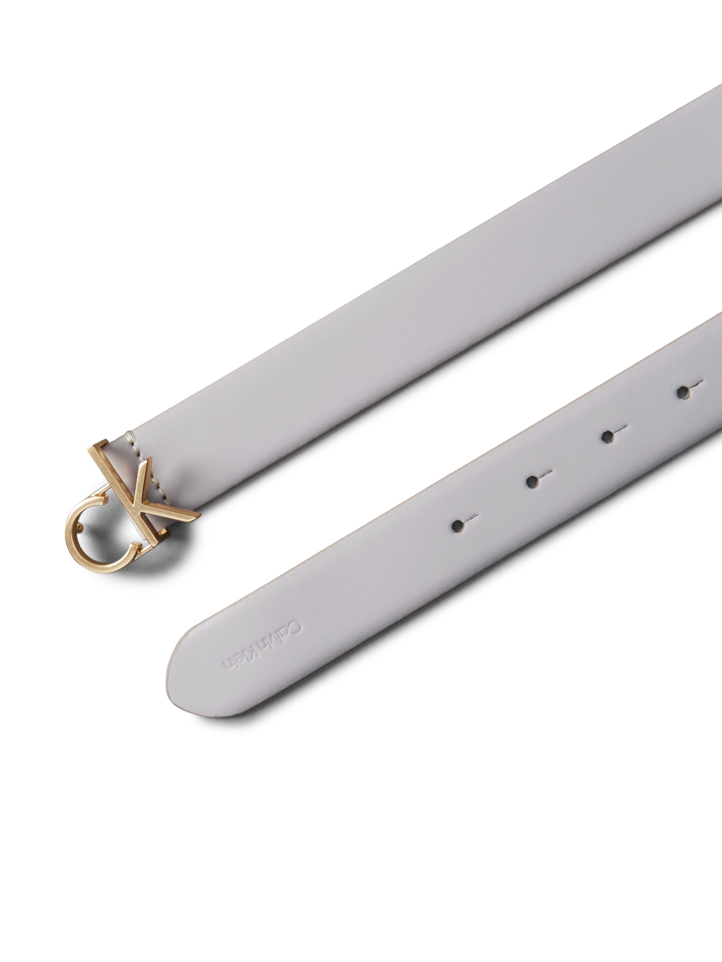 Calvin Klein Leren riem CK BUCKLE BELT 30MM