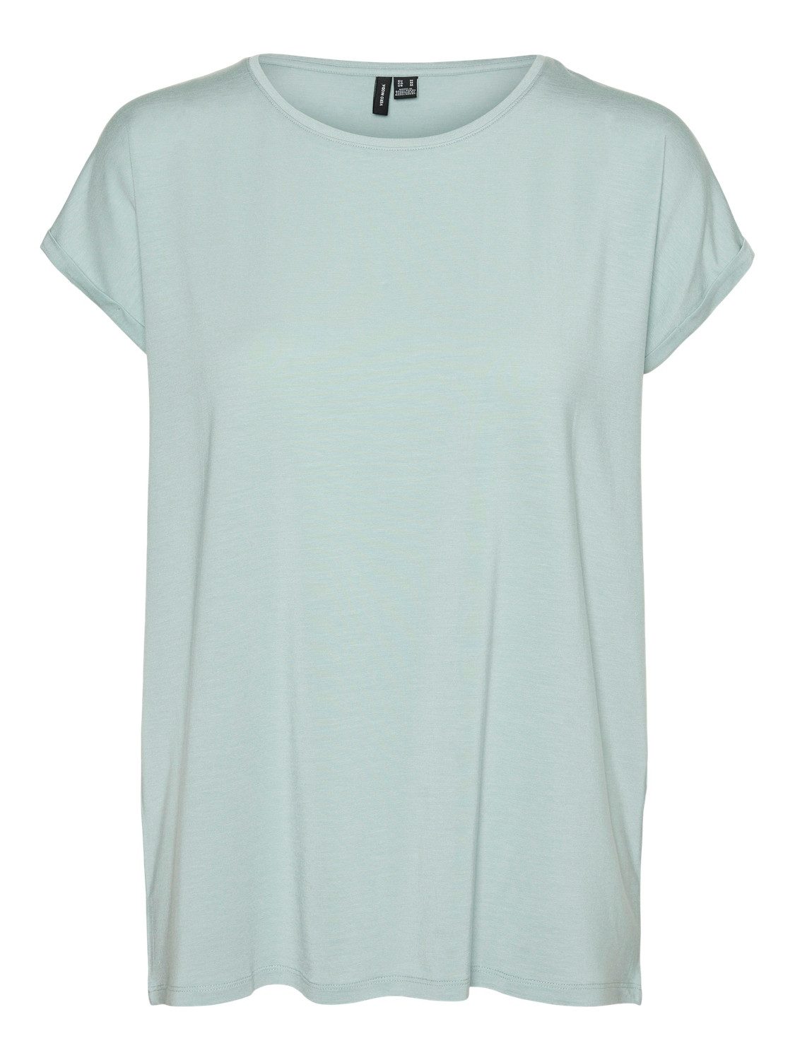 Vero Moda Shirt met ronde hals VMAVA PLAIN SS TOP GAJRS NOOS