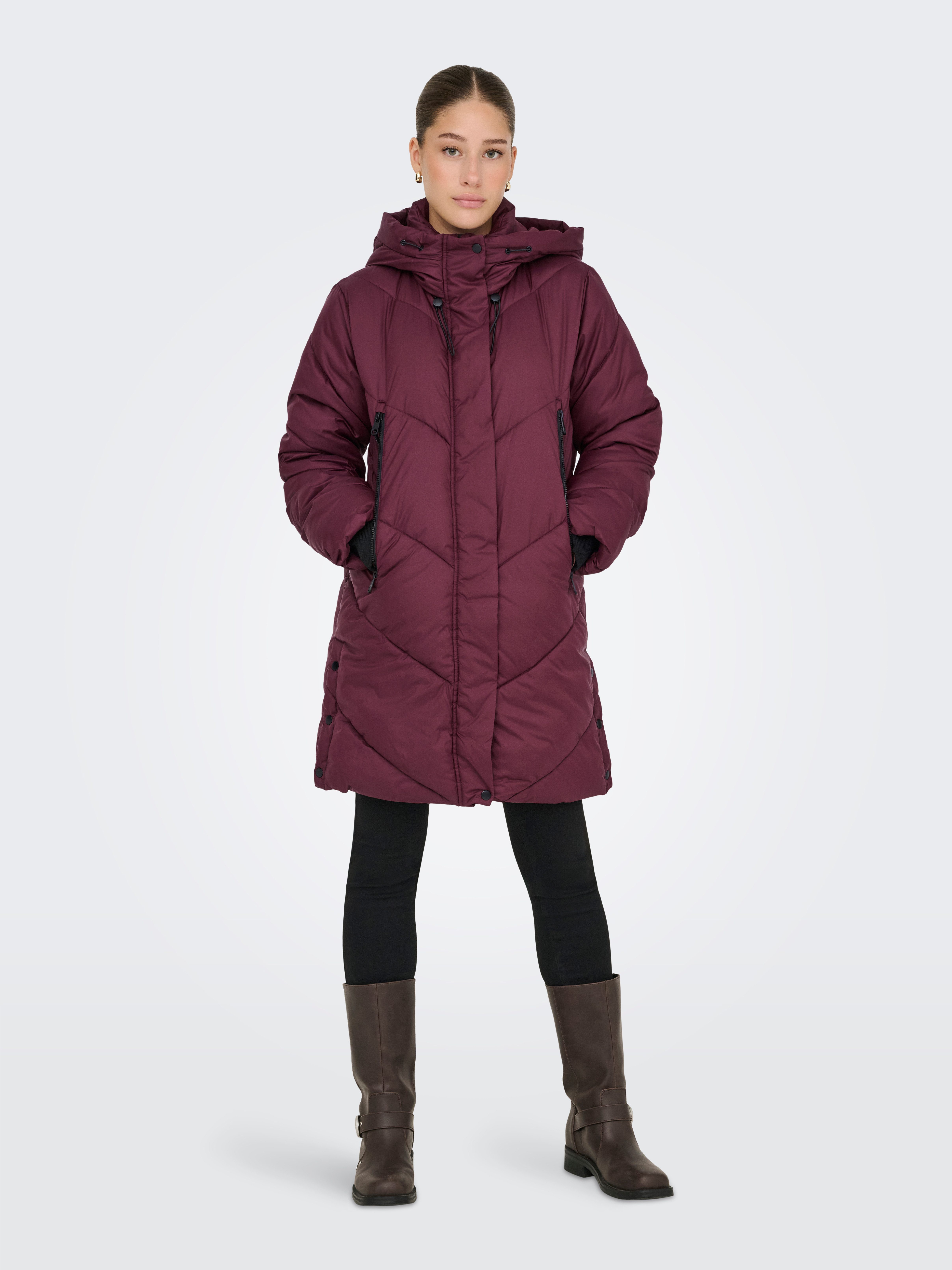Only Gewatteerde jas ONLMOLLY PUFFER COAT CS OTW