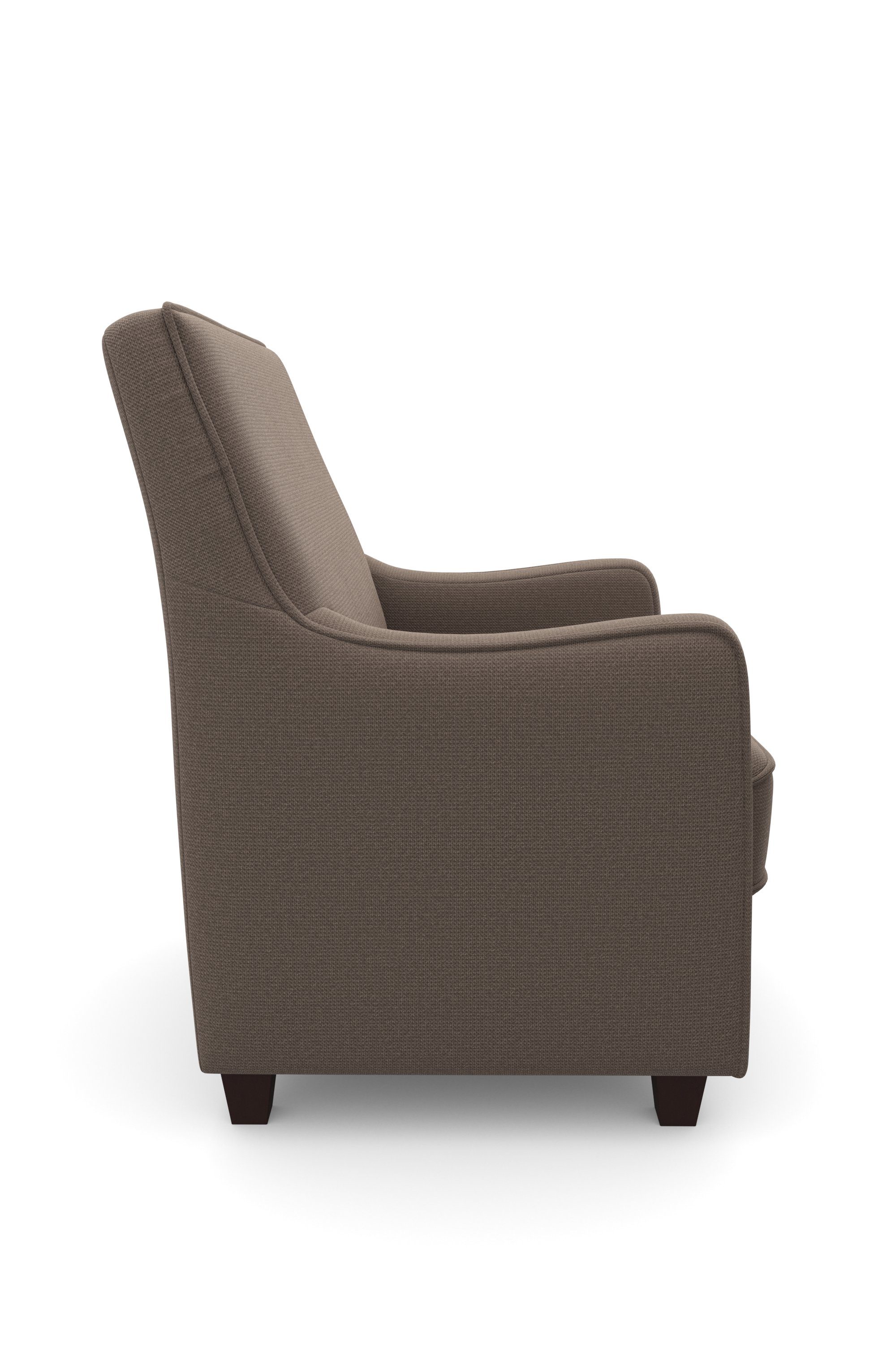 Home affaire Fauteuil County met engelse naad en binnenveringsinterieur (1 stuk)