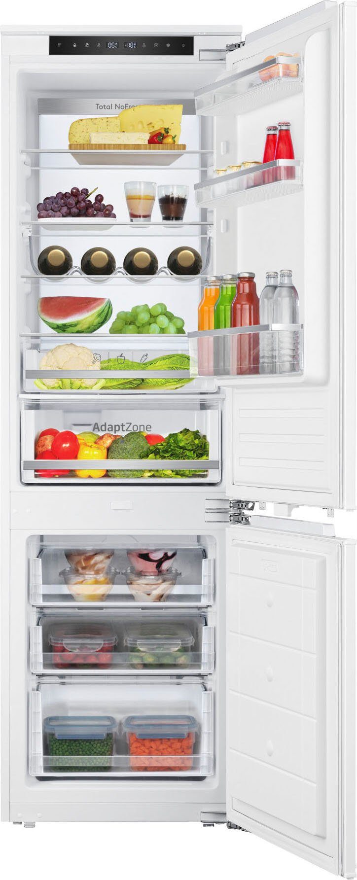 Amica Inbouw koel-vriescombinatie EKGCX 387 955, 176,9 cm x 55,6 cm