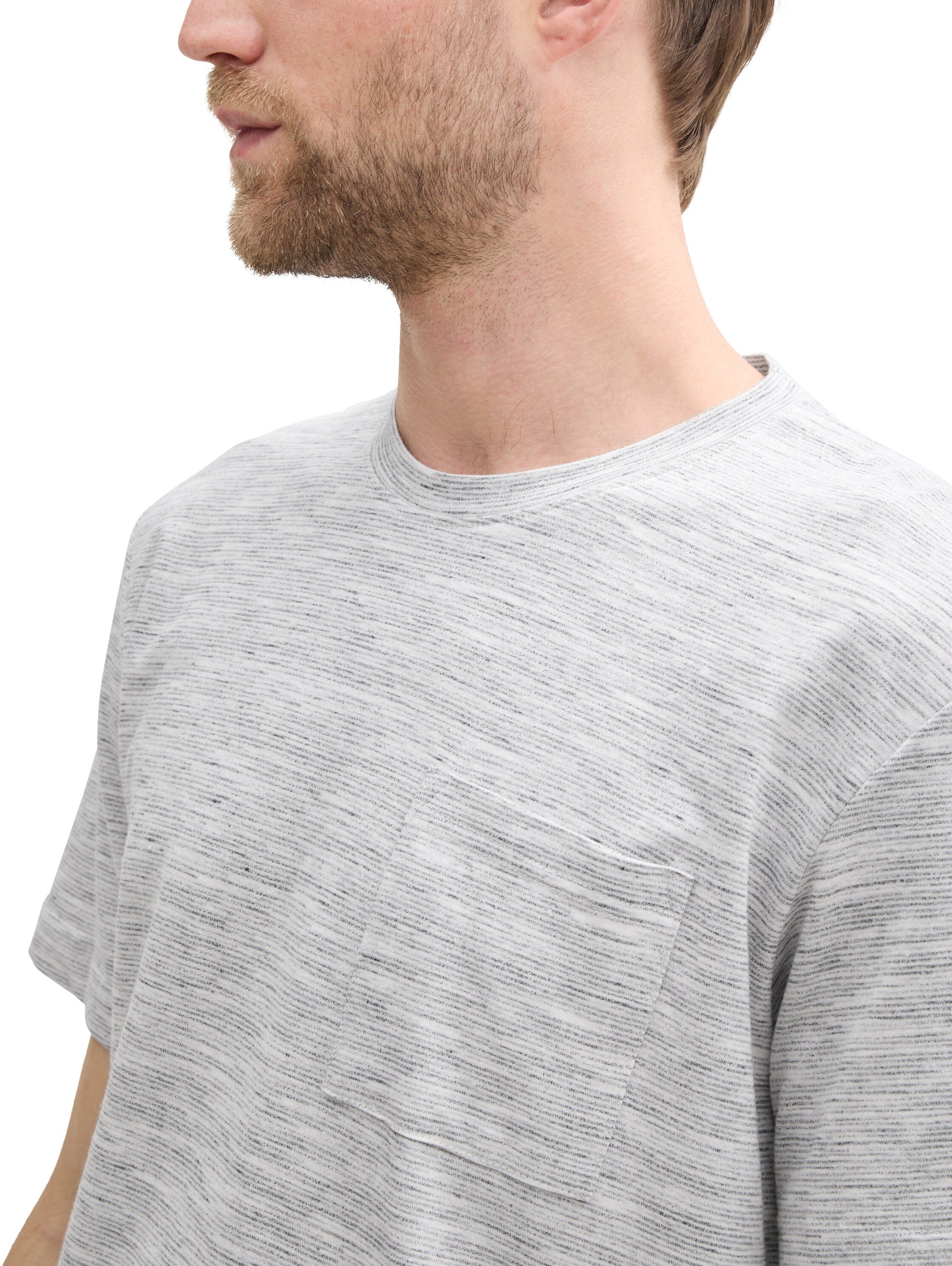 Tom Tailor T-shirt met borstzak