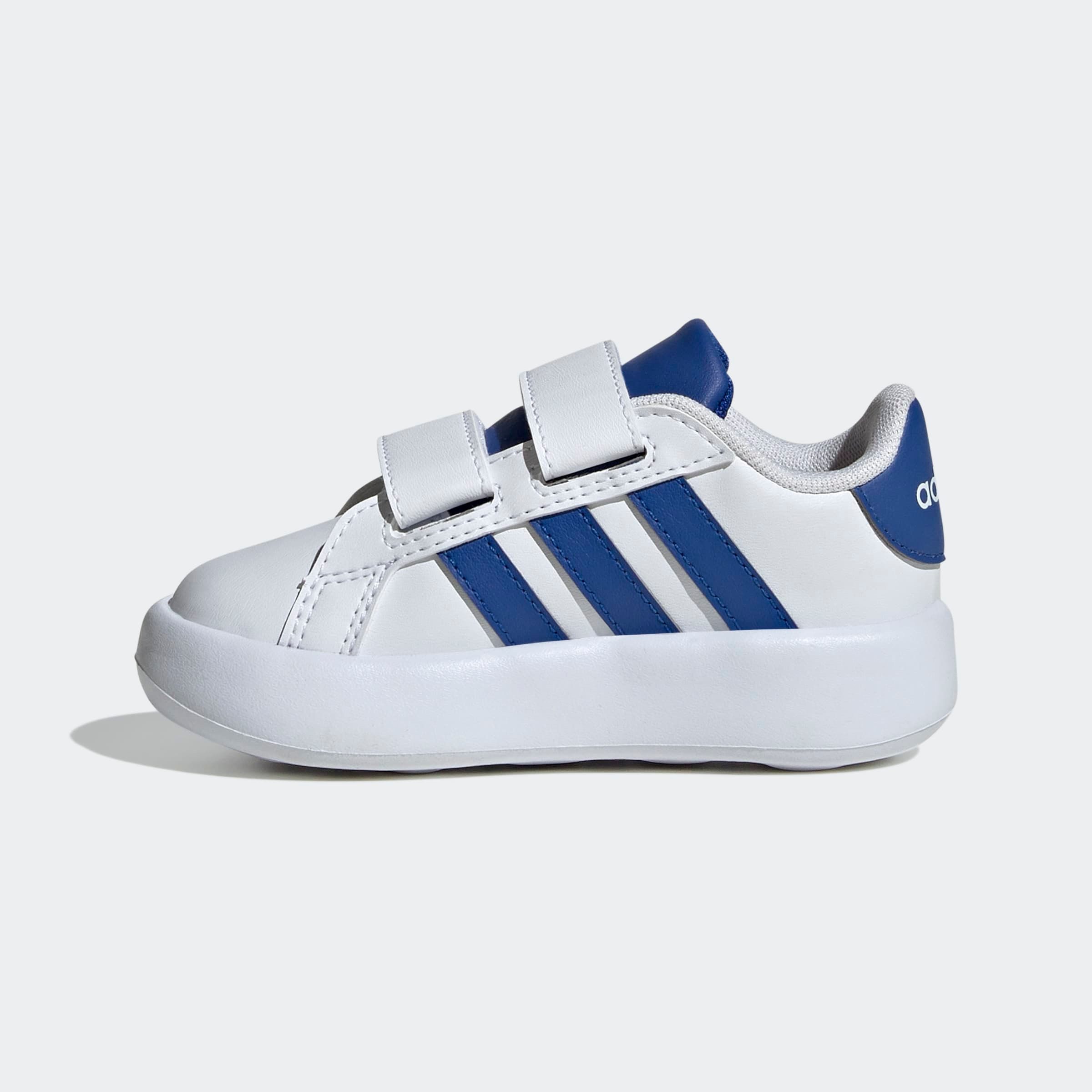 adidas Sportswear Klittenbandschoenen GRAND COURT 2.0 KIDS Design geïnspireerd op de adidas Superstar, voor kinderen