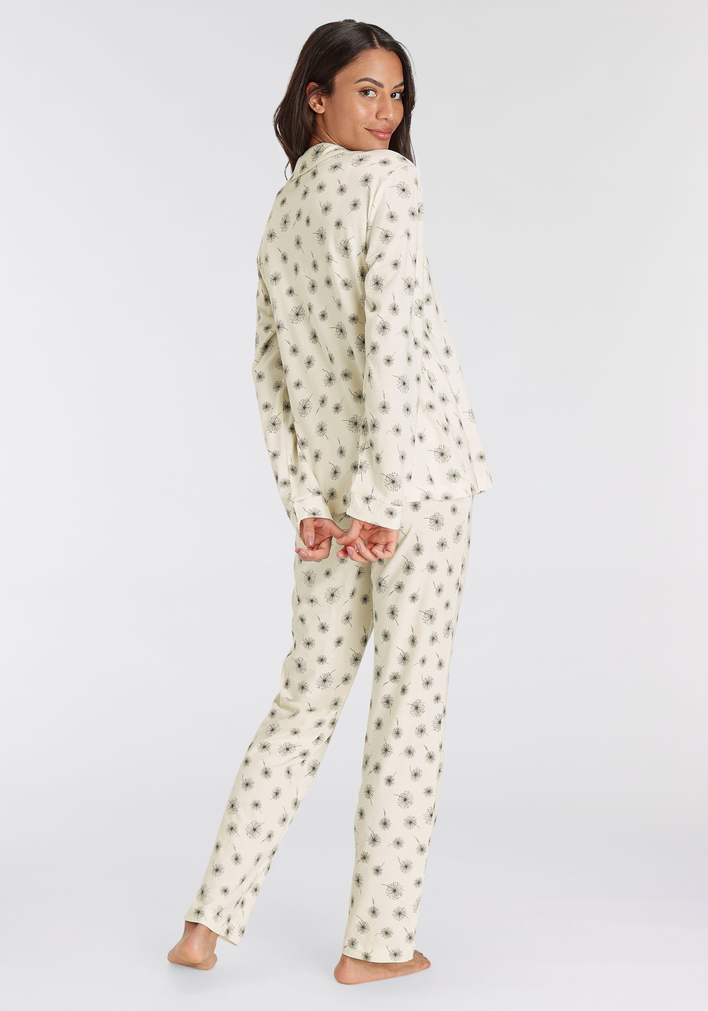 s.Oliver RED LABEL Beachwear Pyjama met een mooi motief (2-delig)