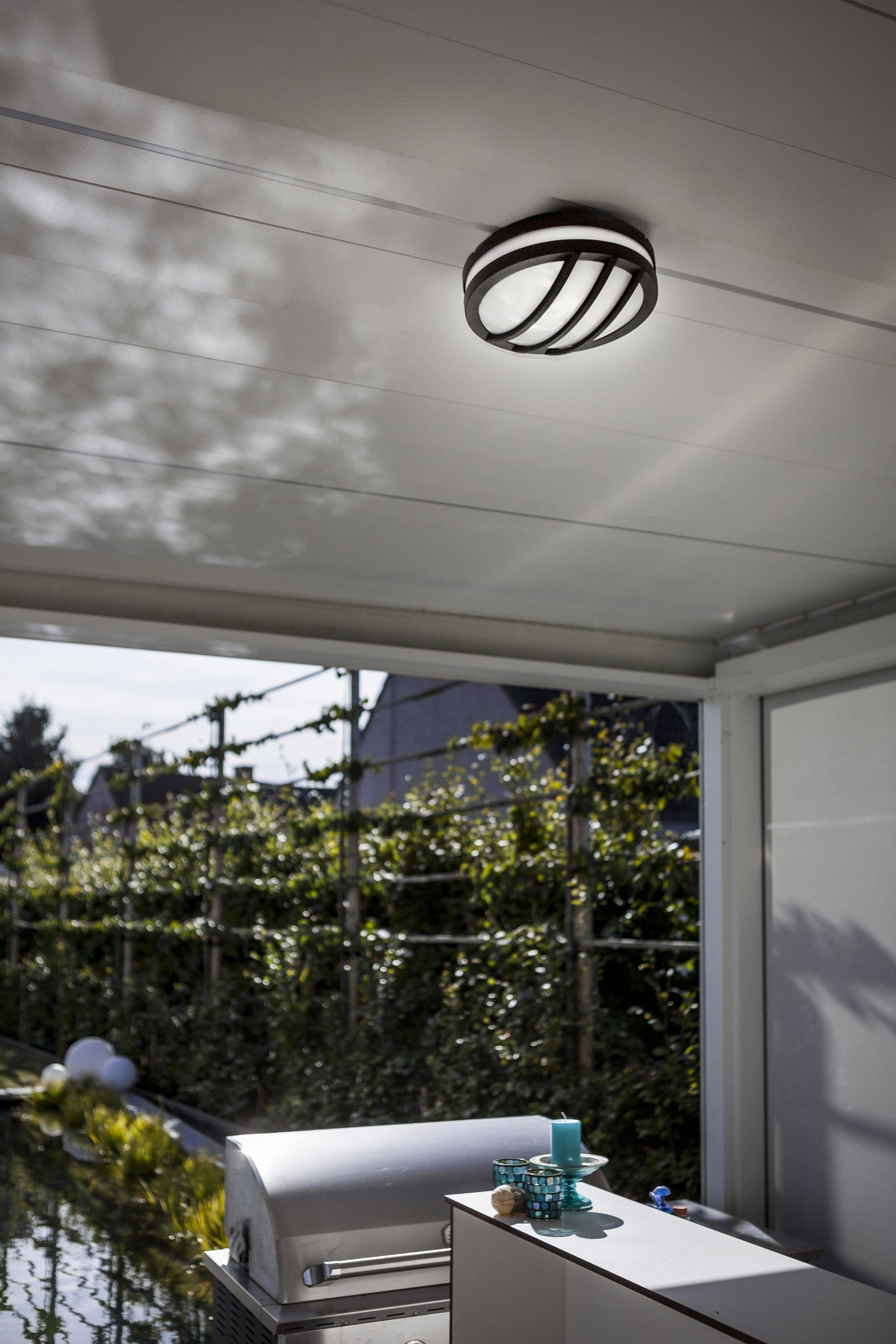 LUTEC Ledwandlamp voor buiten SEINE (1 stuk)