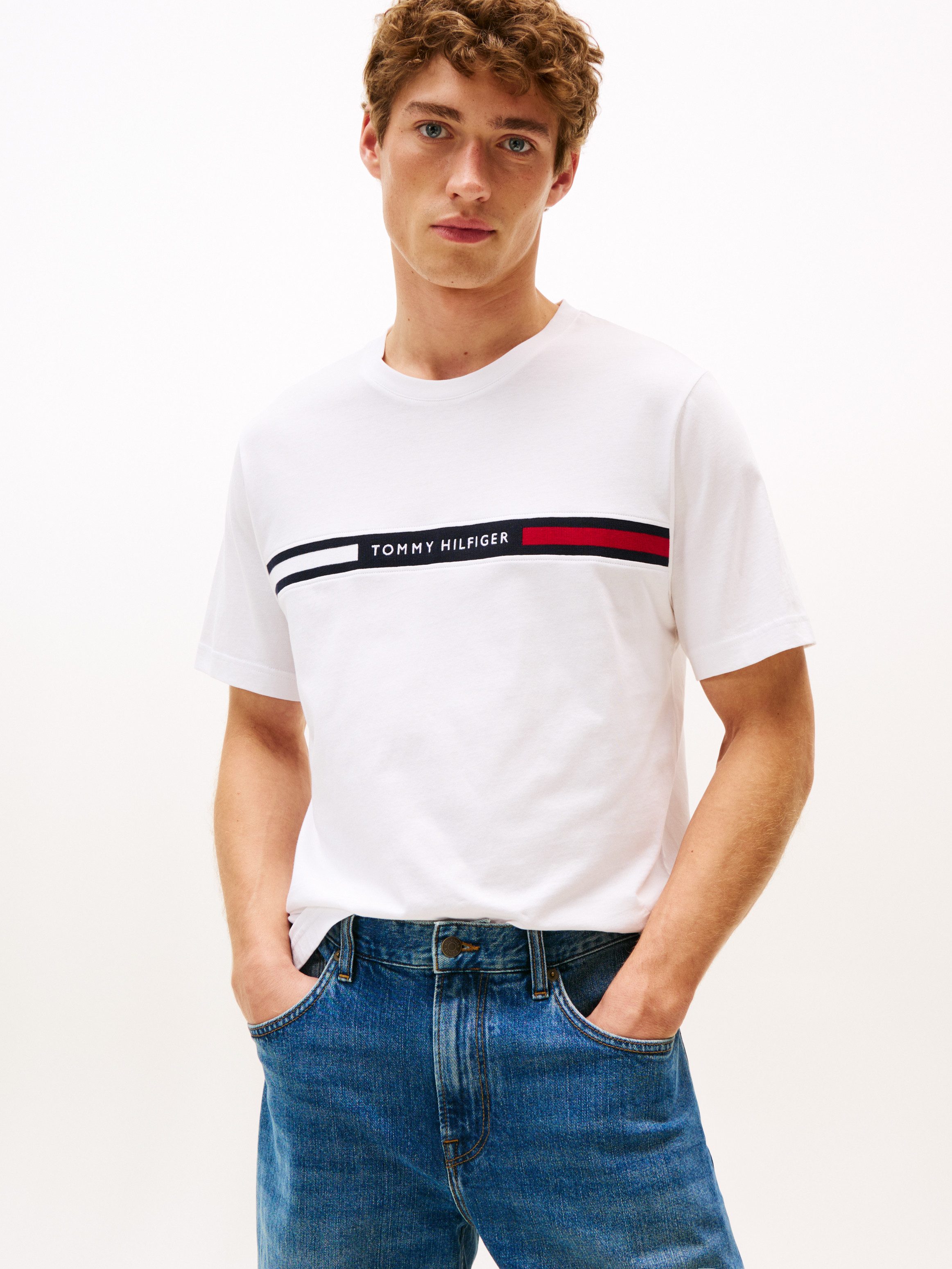 Tommy Hilfiger T-shirt HILFIGER CHEST INSERT TEE