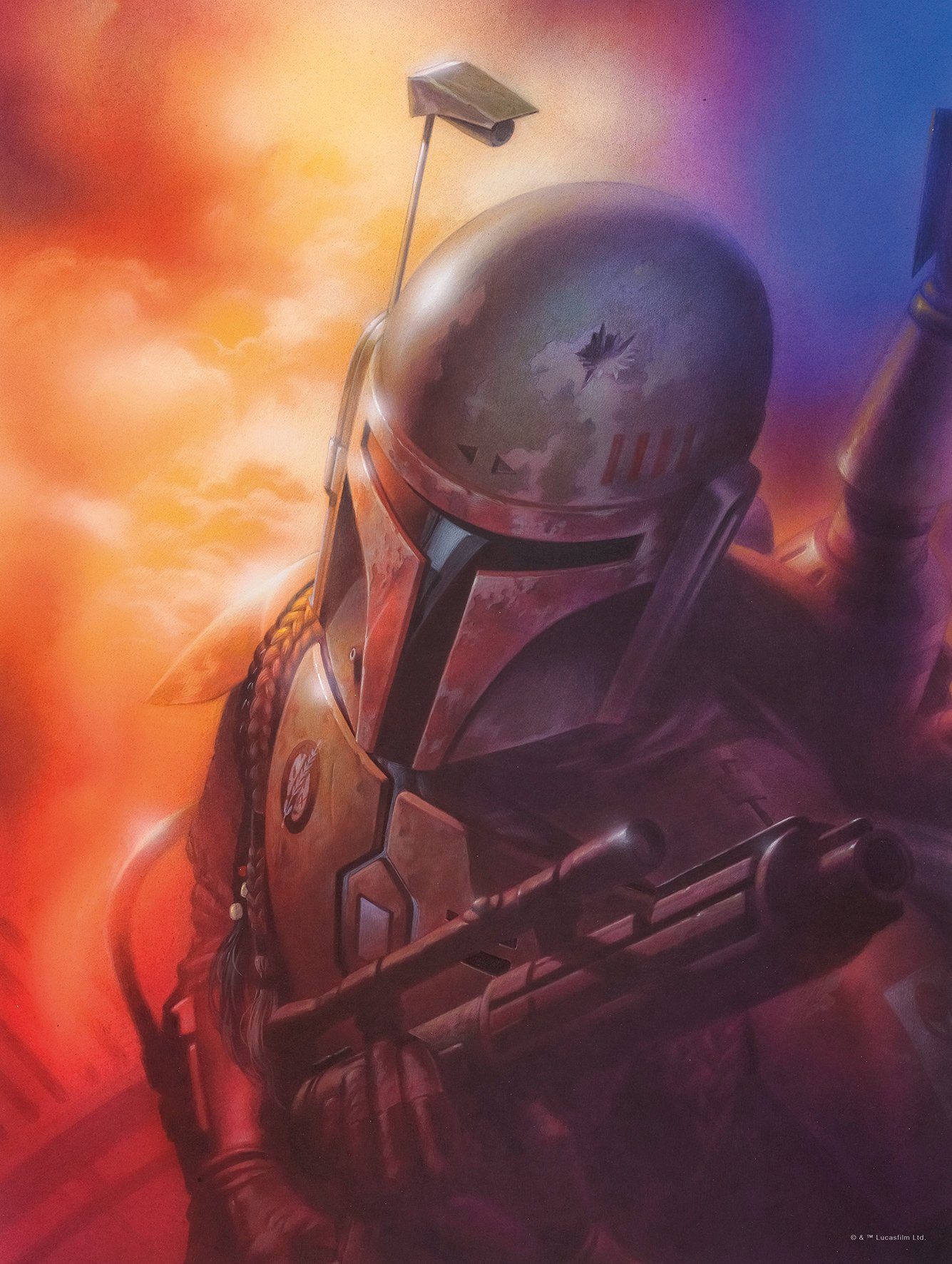 Komar Poster Star Wars Classic Mandalorian