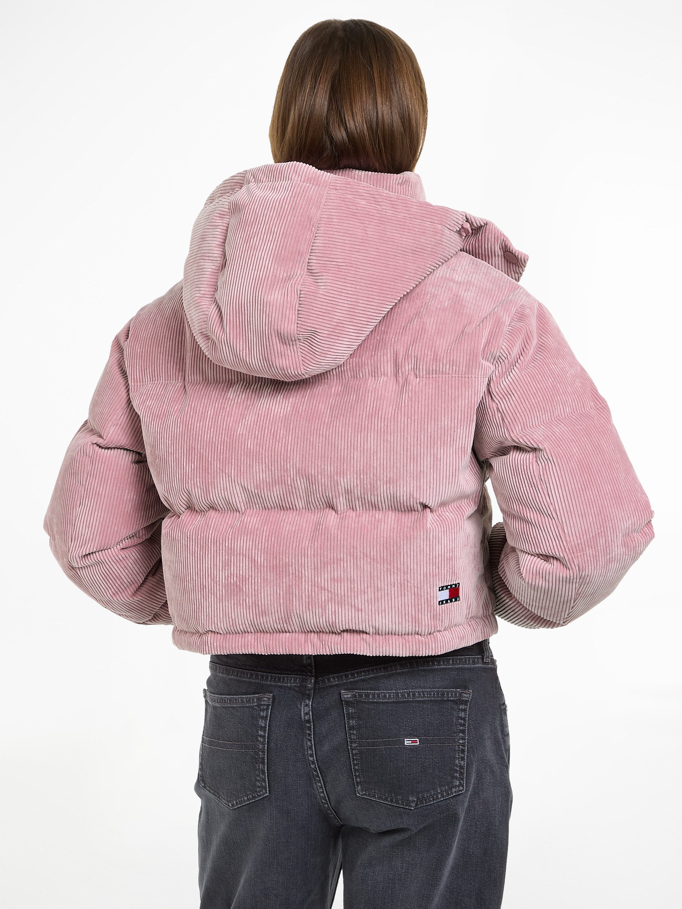 TOMMY JEANS Gewatteerde jas TJW WASHED CORD CRP ALASKA