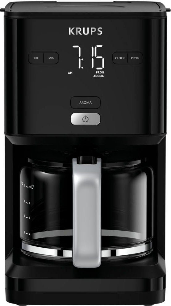 Krups Filterkoffieapparaat KM6008 Smart'n Light, 1,25 l, 24 uurstimer, schakelt automatisch uit na 30 minuten