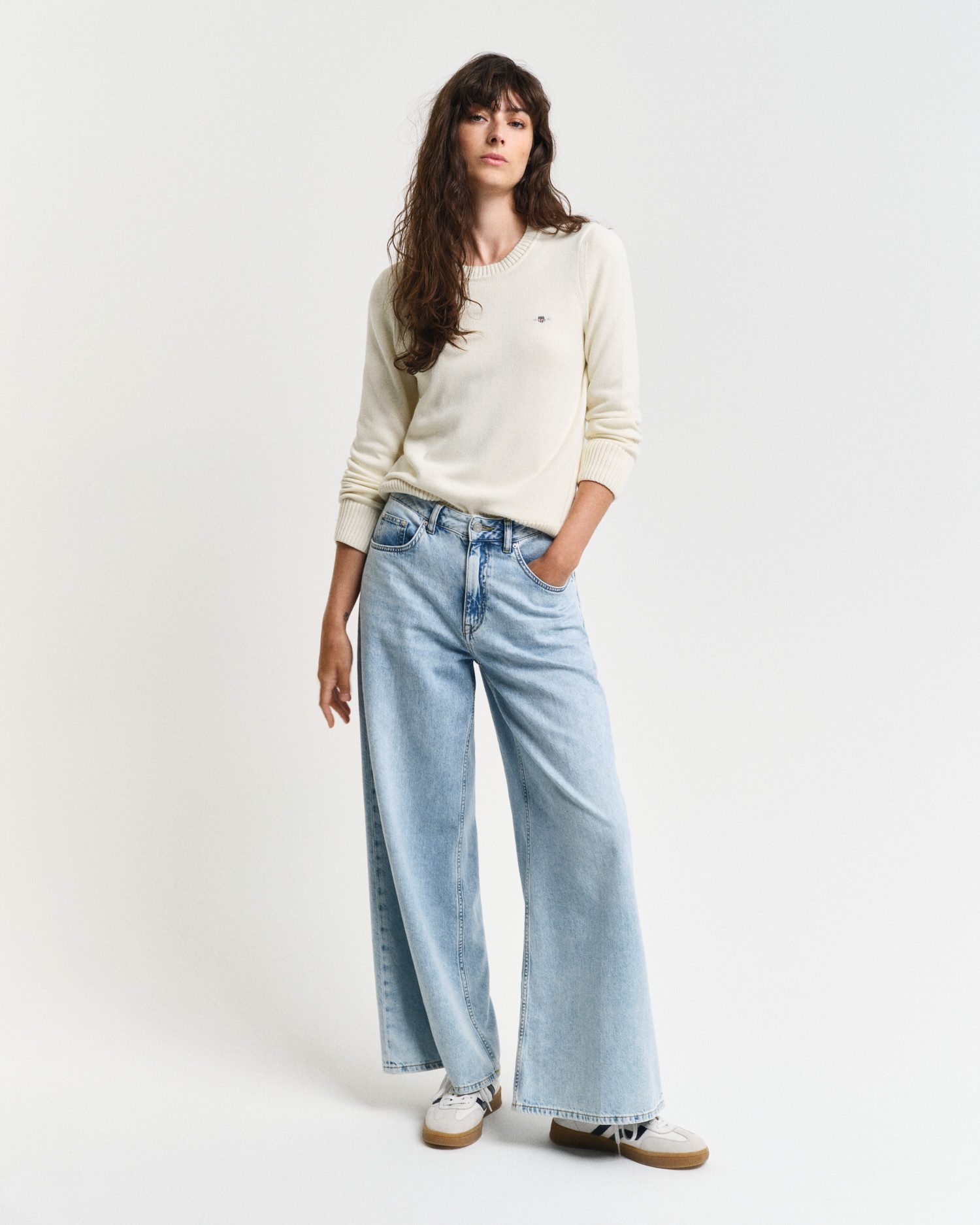 Gant Trui met ronde hals CLASSIC COTTON C-NECK