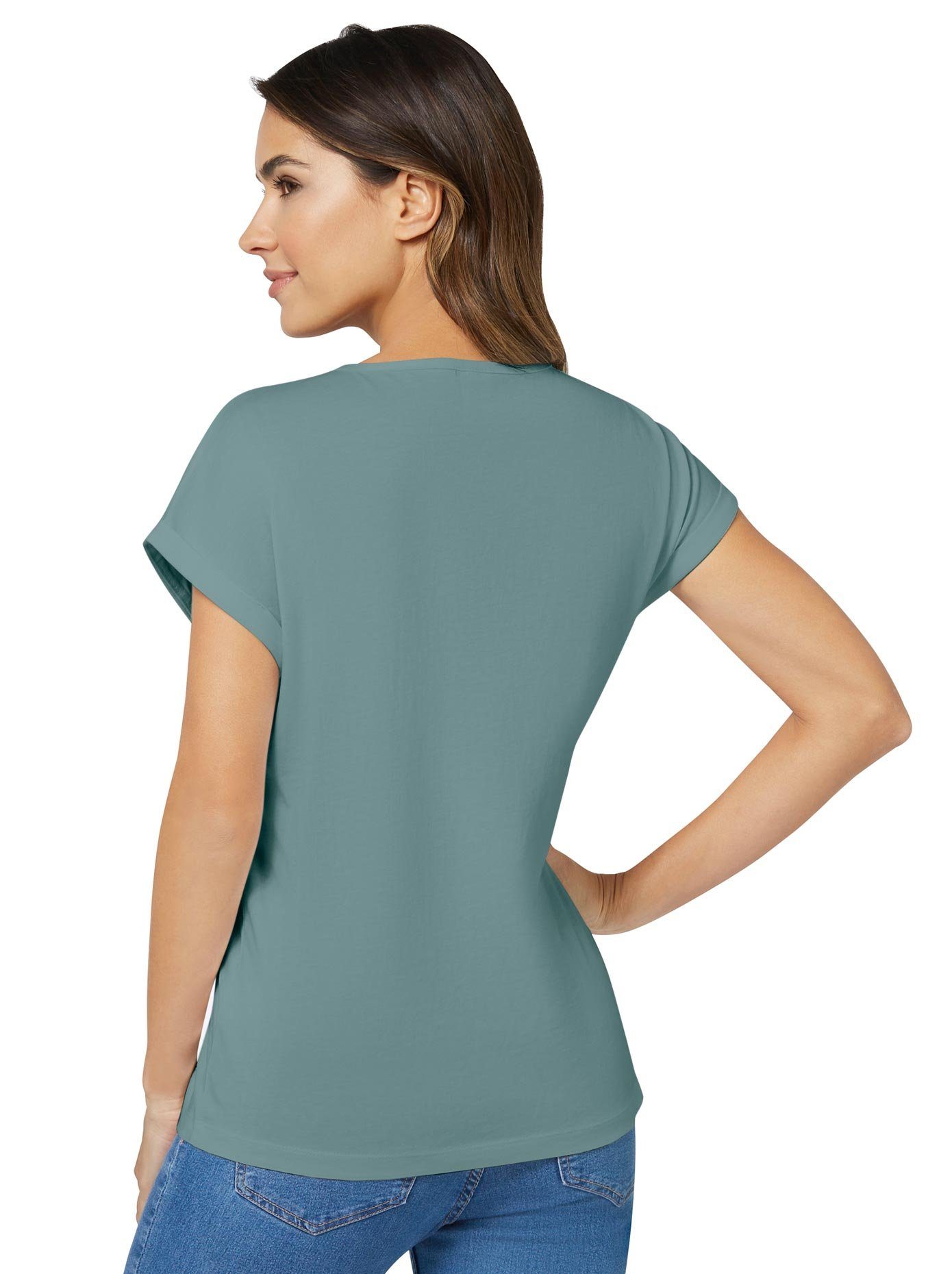 Classic Basics Shirt met ronde hals (1-delig)