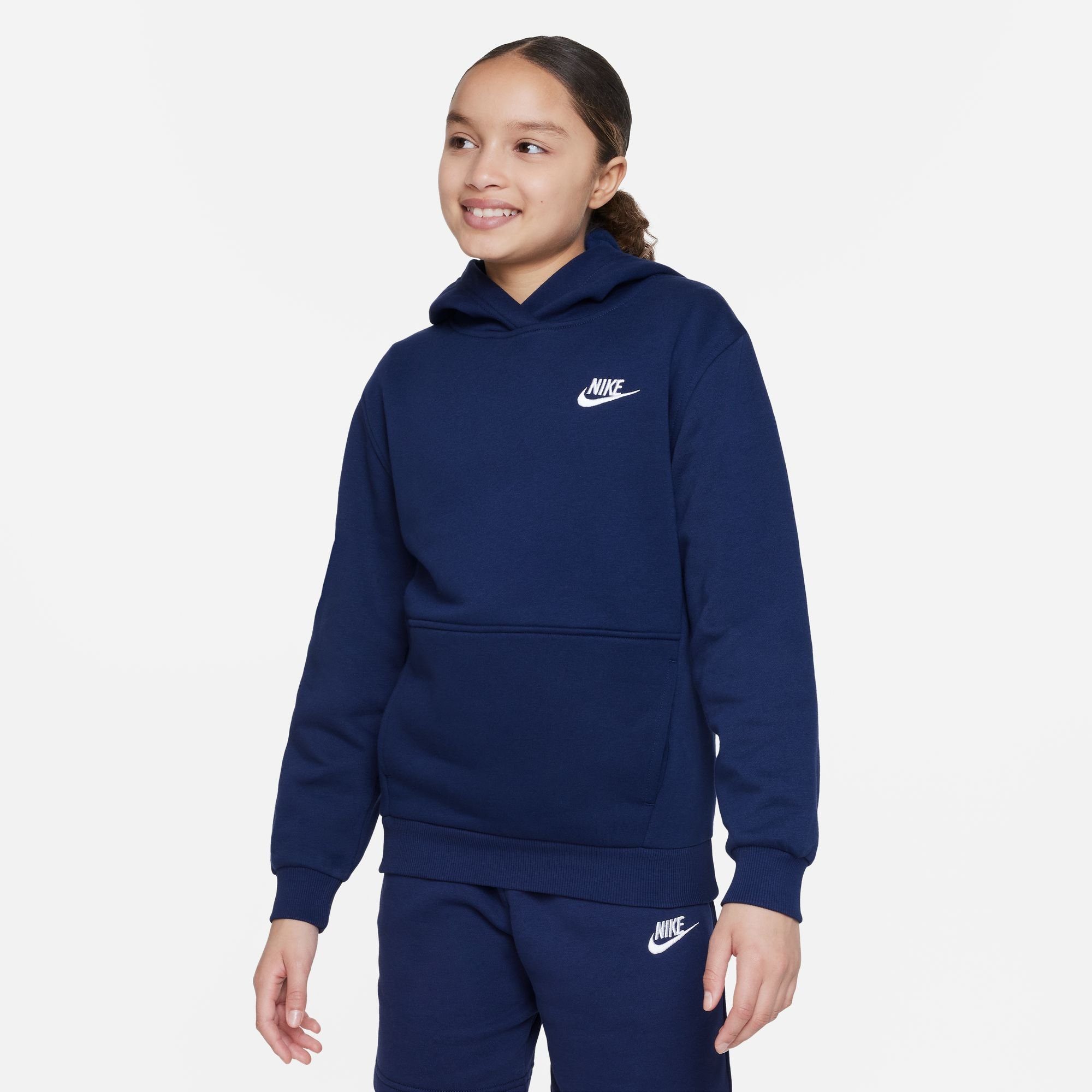 Nike Sportswear Hoodie CLUB FLEECE BIG KID'S PULLOVER HOODIE