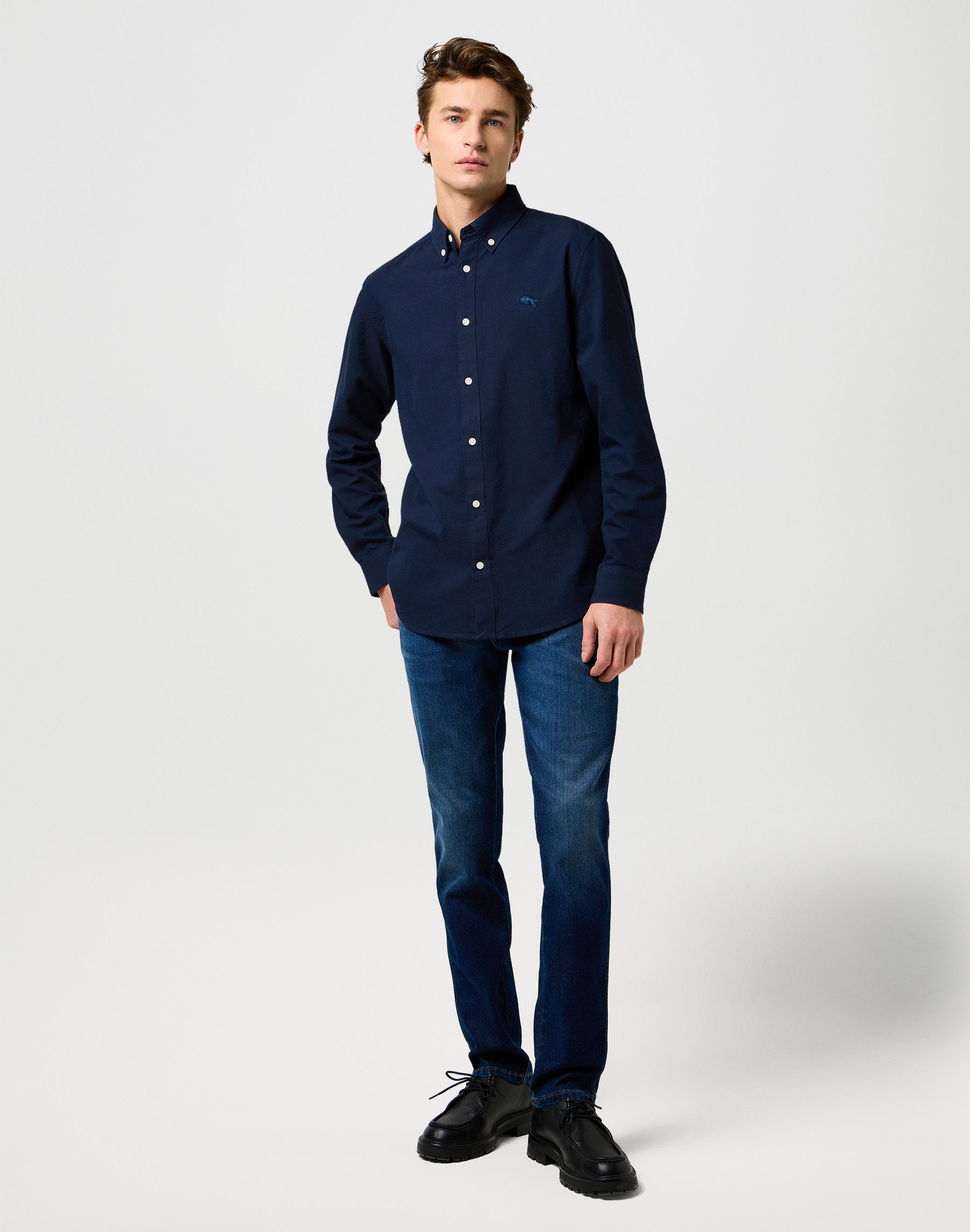 Wrangler Slim fit jeans Texas Slim met elastaan