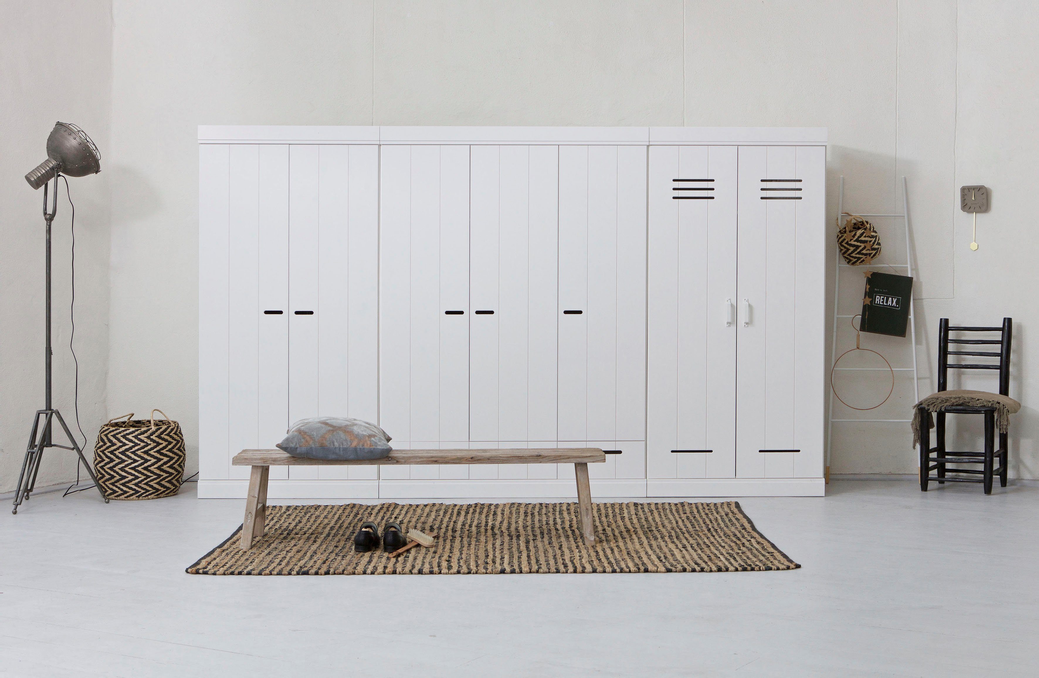 WOOOD Kledingkast Connect met kledingstang, breedte 94 cm x hoogte 195 cm