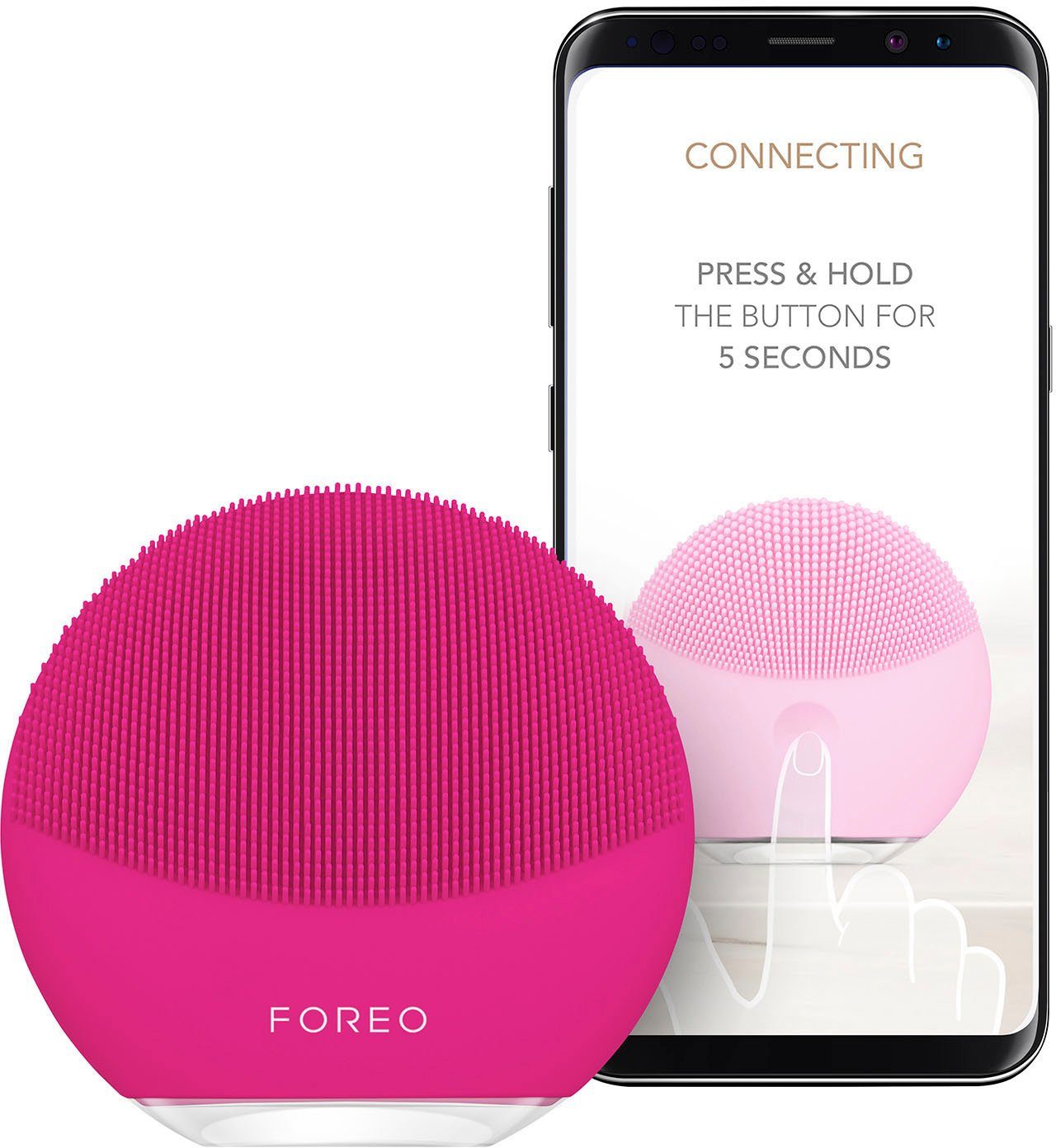 FOREO Elektrische gezichtsreinigingsborstel LUNA mini 3 voor elk huidtype