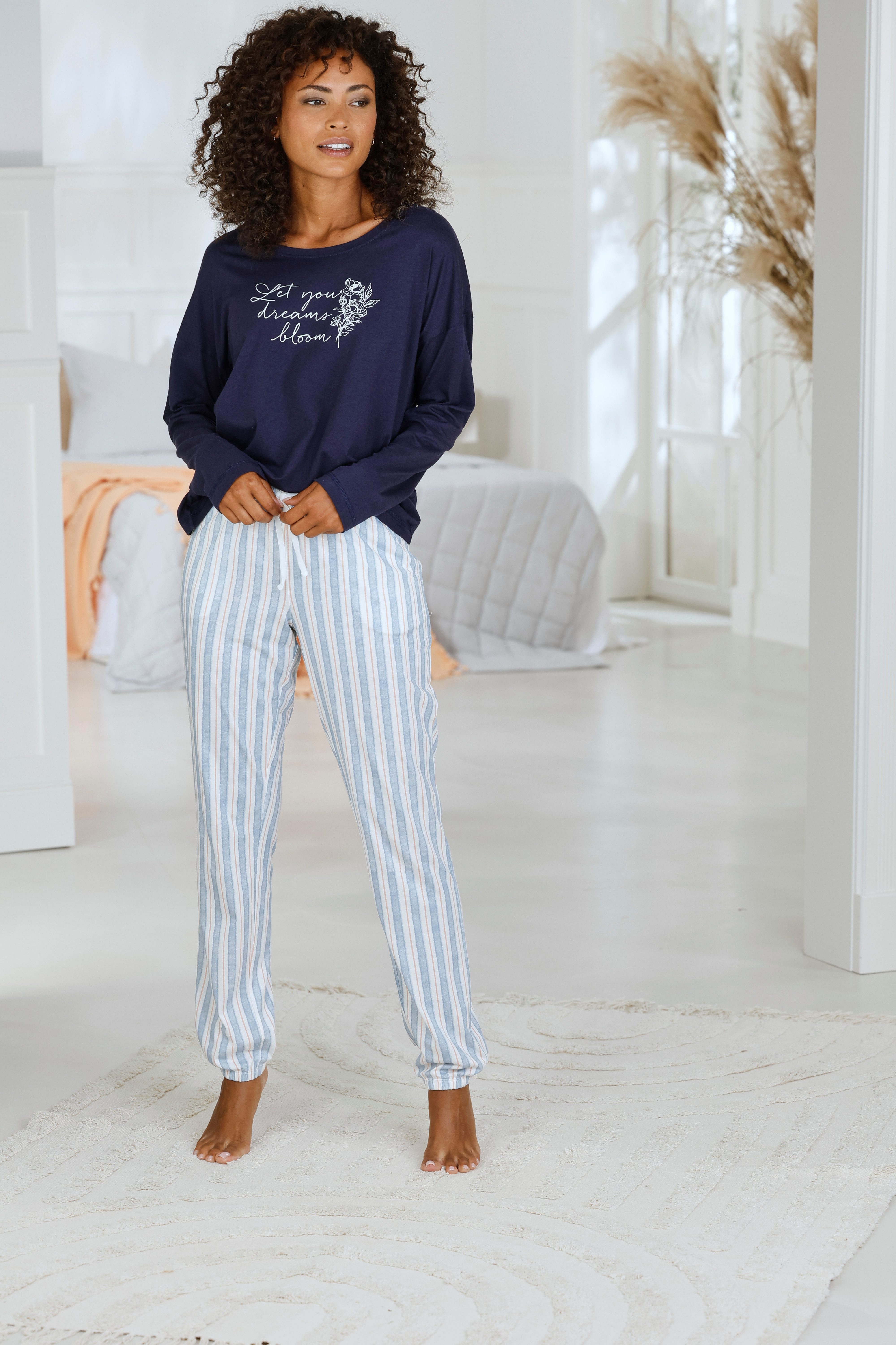 Vivance Dreams Pyjamabroek met all-over motief