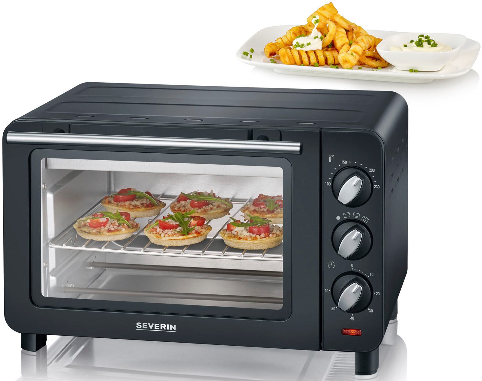 Severin Mini-oven Back-und Toastofen TO 2042
