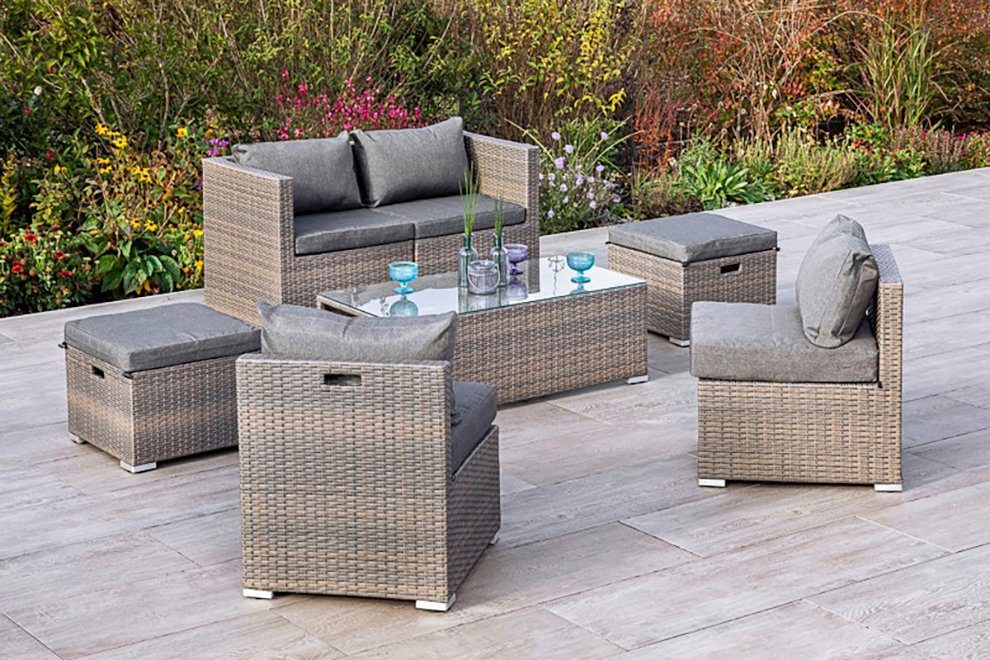 MERXX Tuinset Agira Multifunctionele lounge (6-delig)