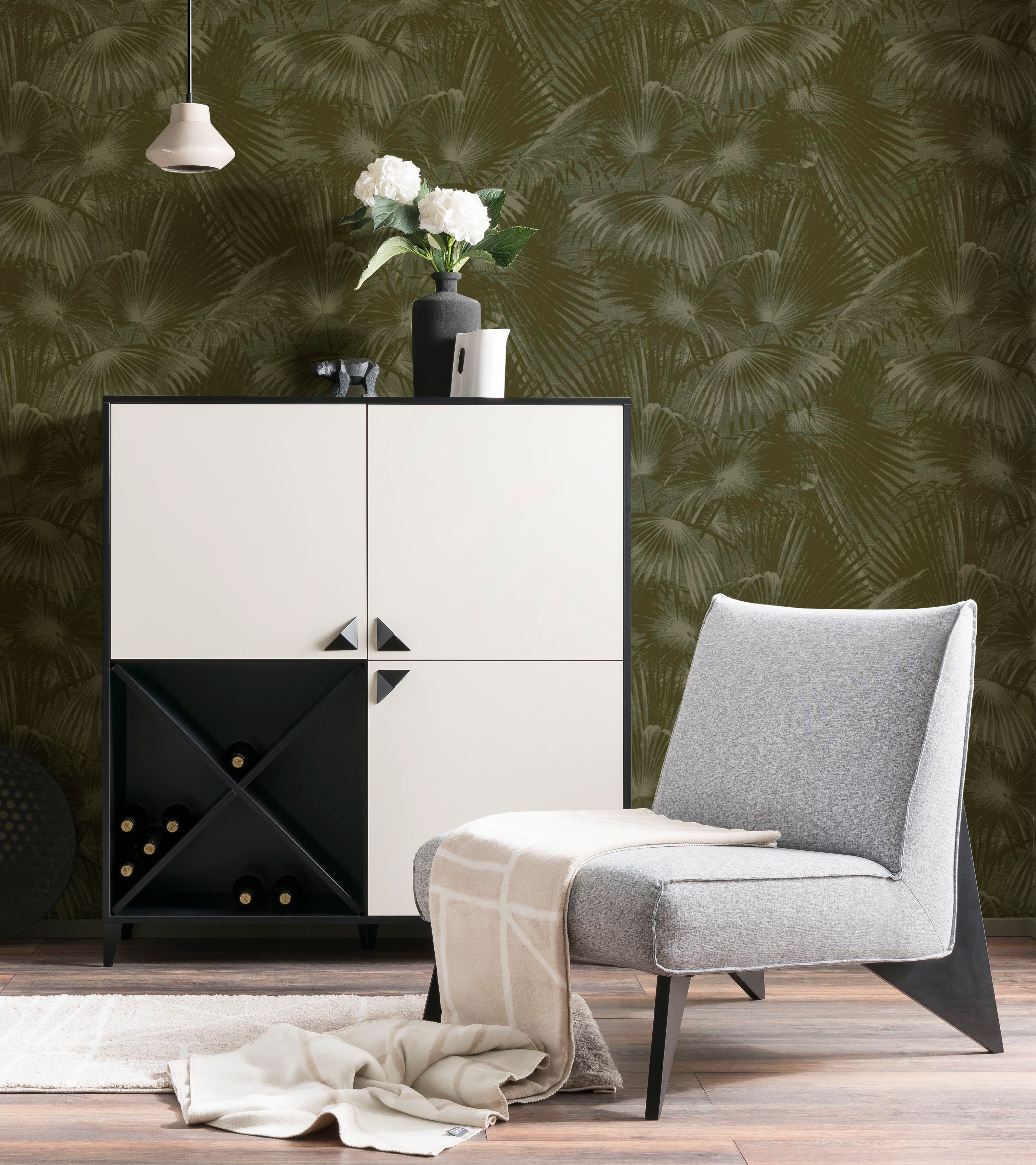 LOOKS BY WOLFGANG JOOP Highboard Looks Classic Met kruisvormige, variabel inzetbare vakkenindeling