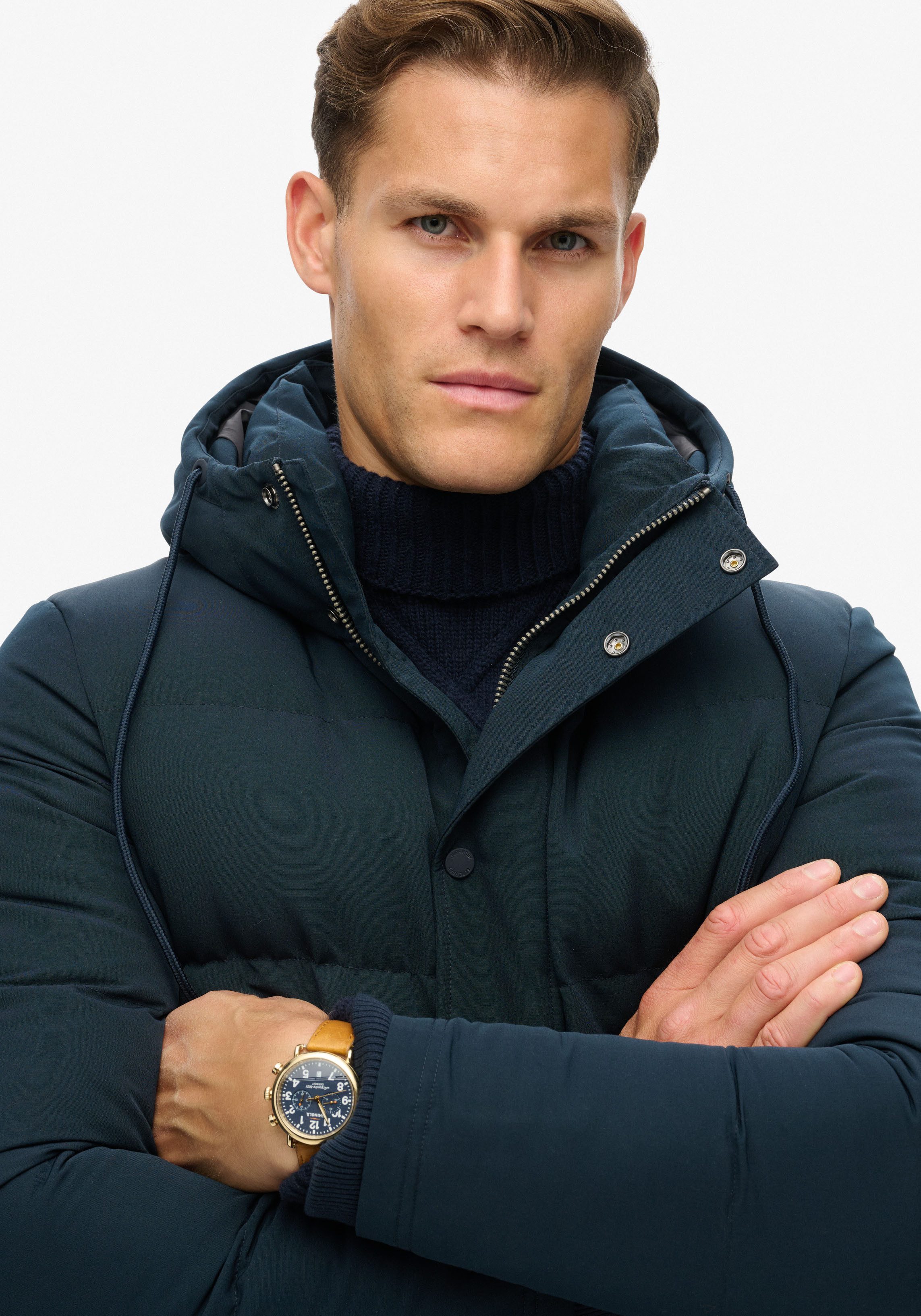 Superdry Gewatteerde jas Everest Hooded Puffer Jacket