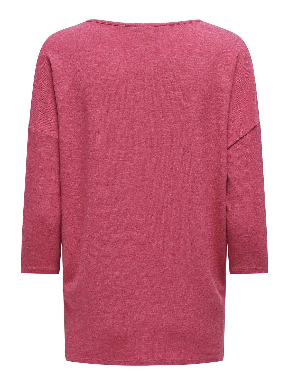 Only Shirt met 3/4 mouwen ONLGLAMOUR 3/4 TOP JRS NOOS