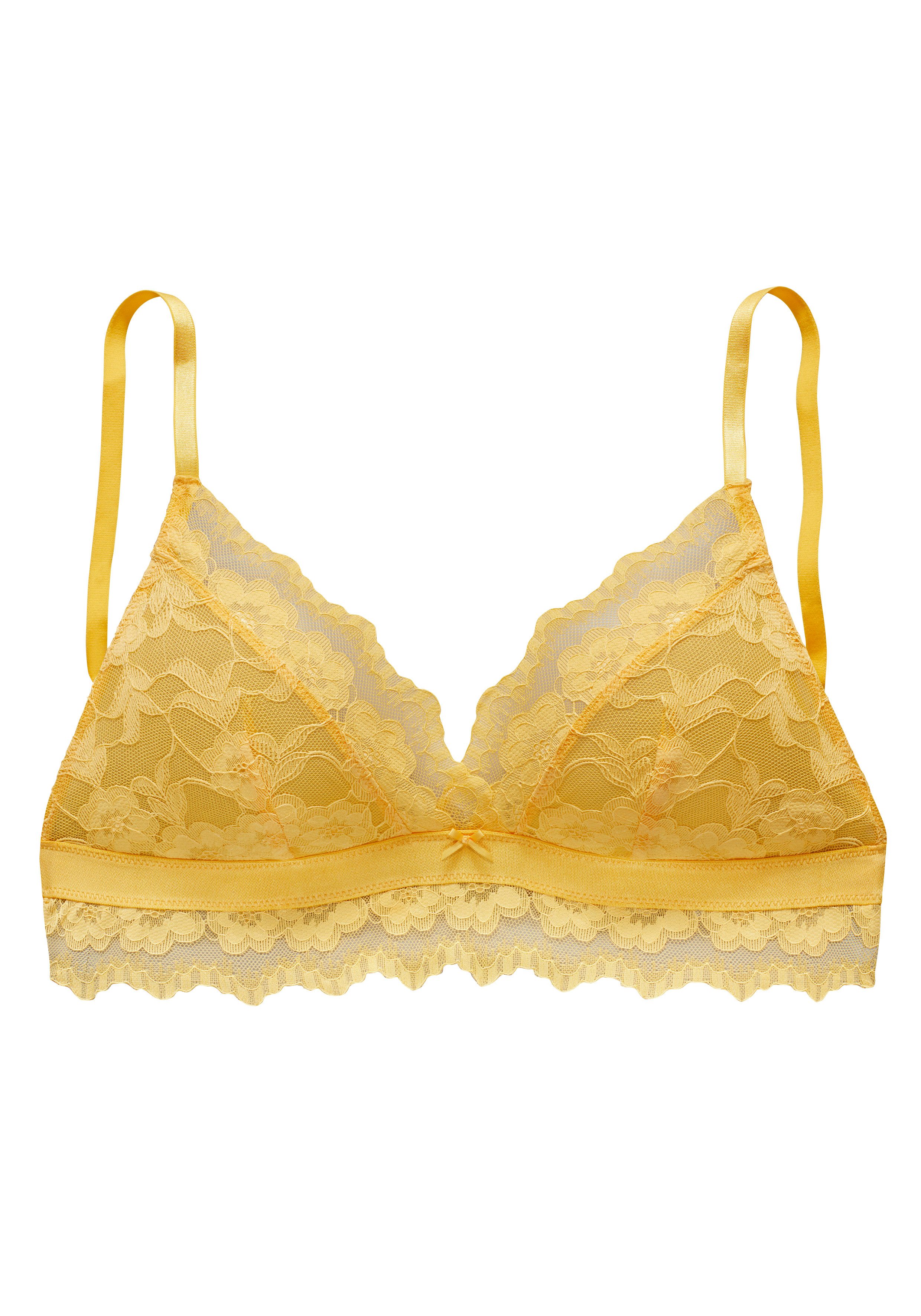 Lascana Bralette-bh zonder beugel van elastische jacquardkant, sexy lingerie