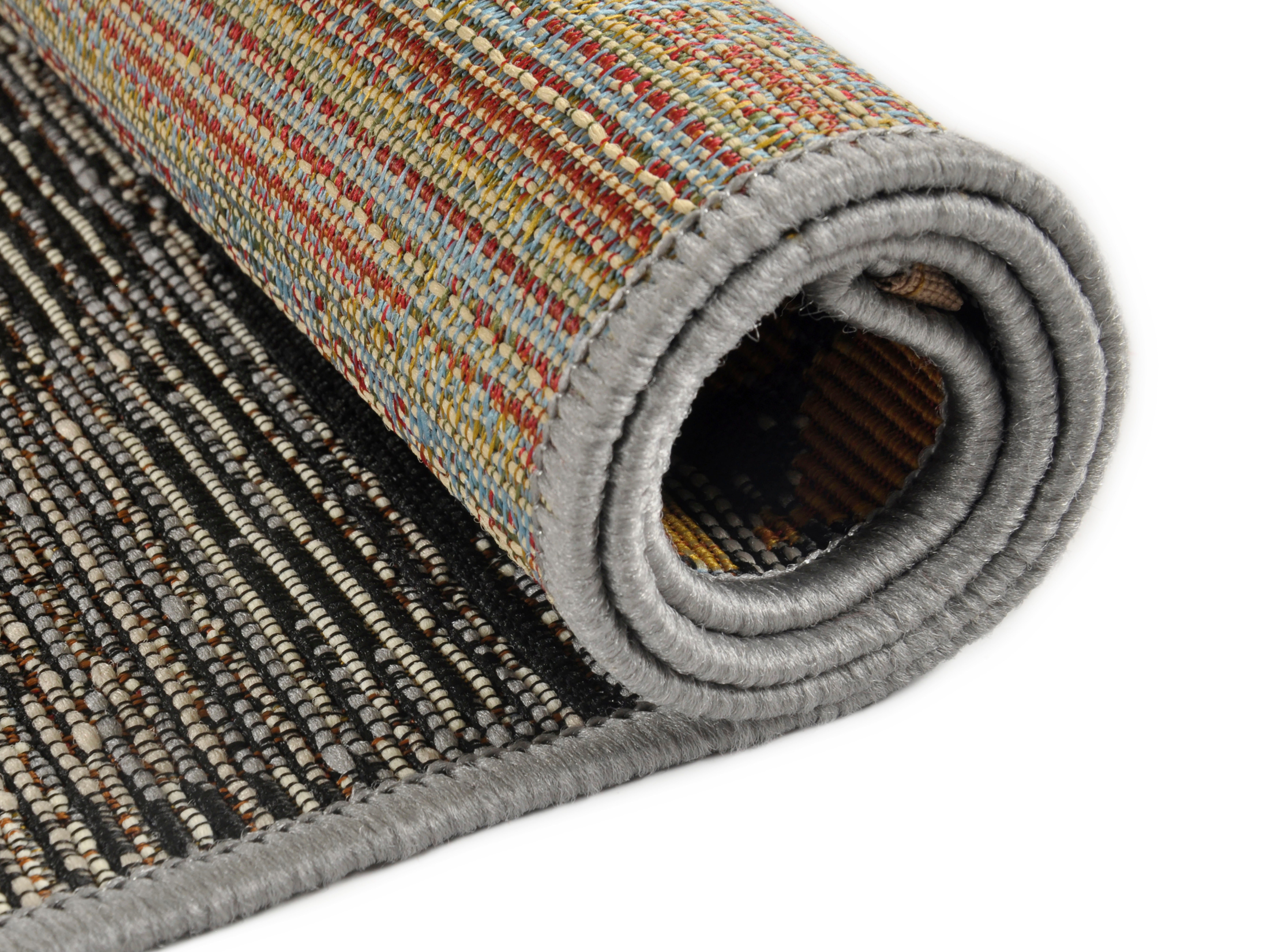 Gino Falcone Vloerkleed Outdoor-Africa 40 Platweefsel, geschikt voor binnen en buiten, woonkamer