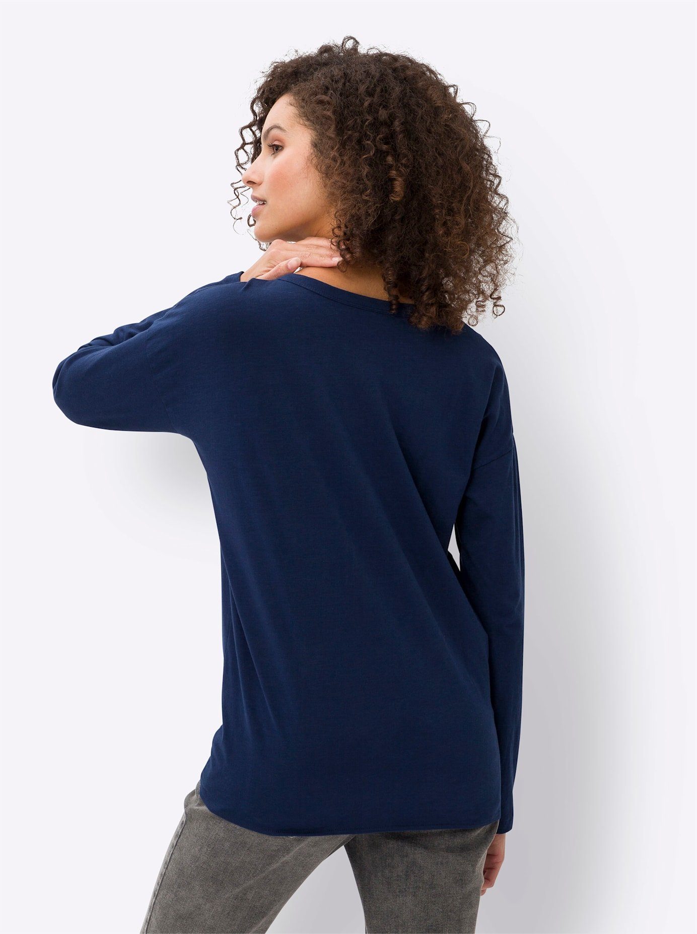 heine Shirt met lange mouwen Shirt (1-delig)