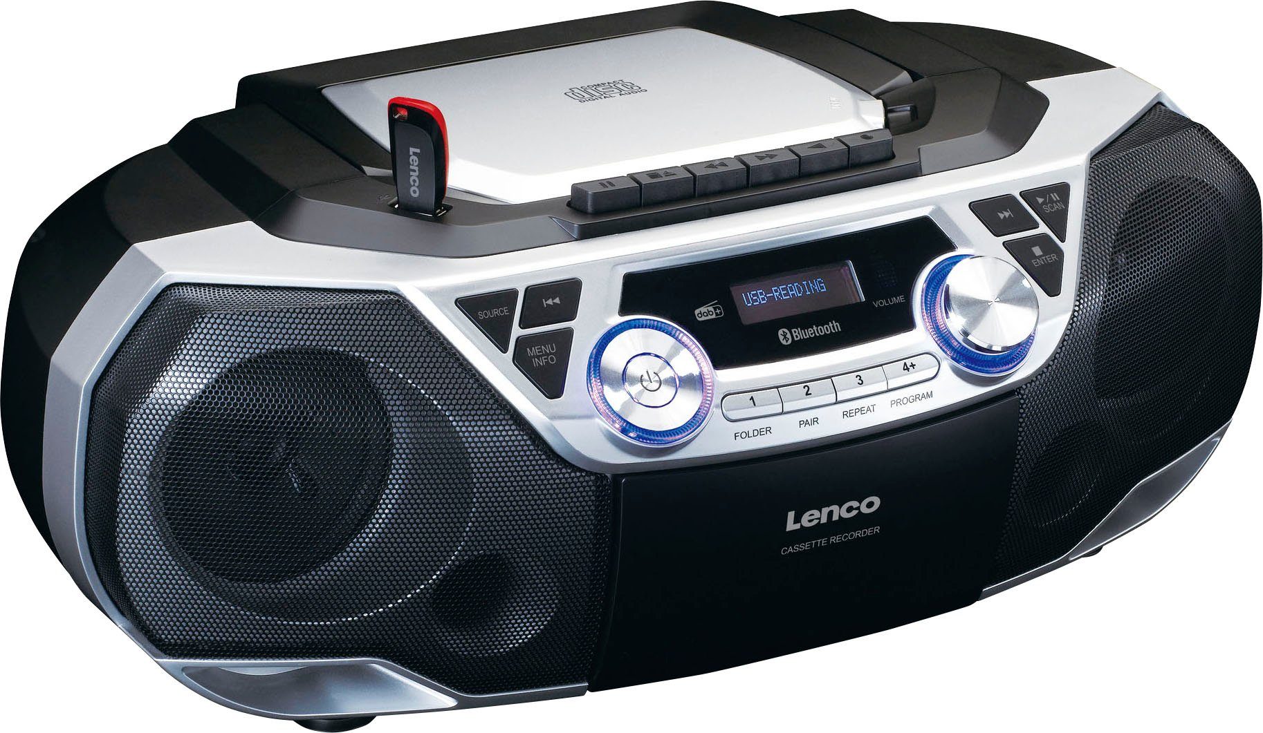 Lenco Boombox SCD-720SI