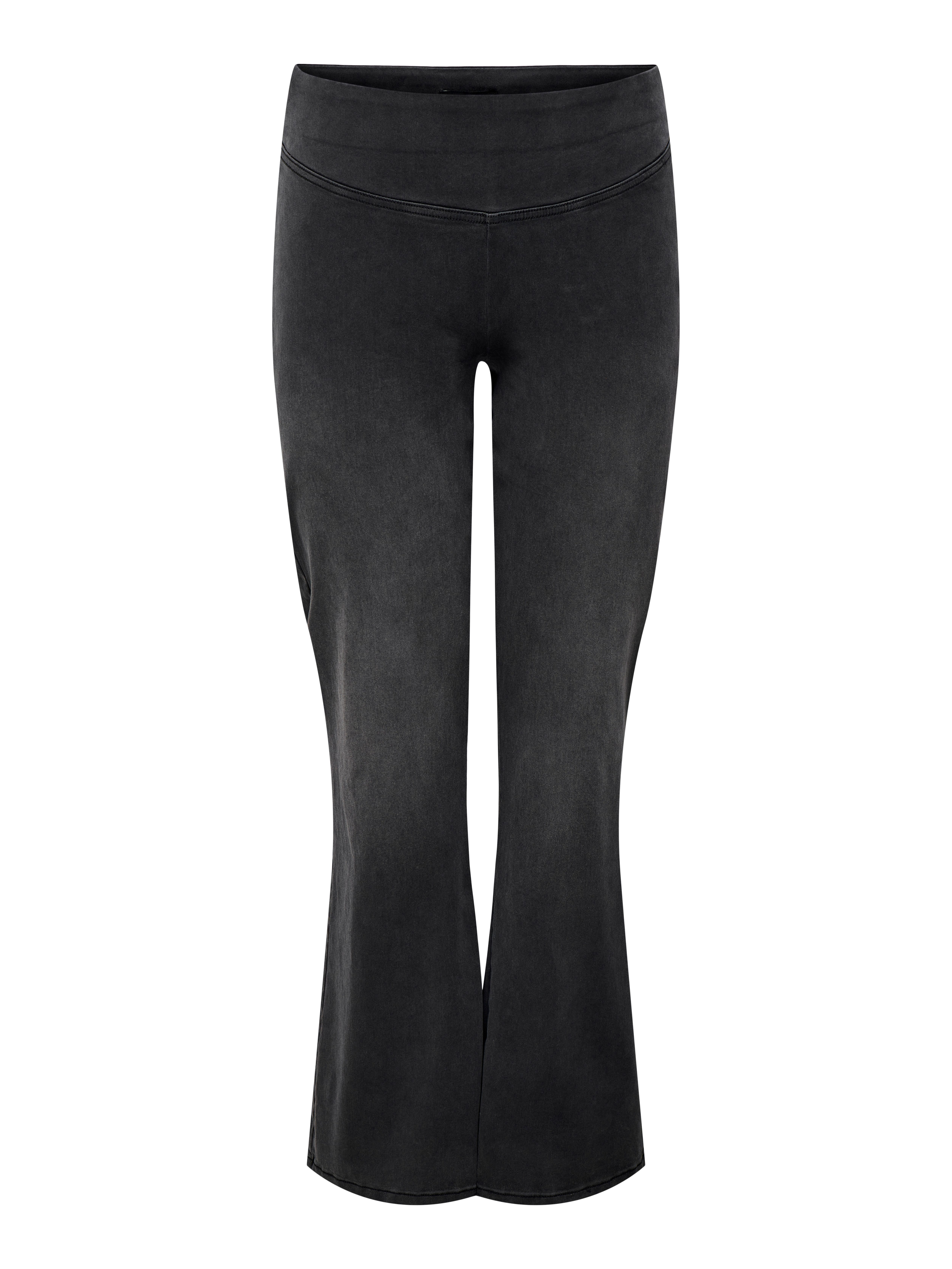 ONLY CARMAKOMA Jeanslegging CARROYAL MID WAIST FLARED LEGGING