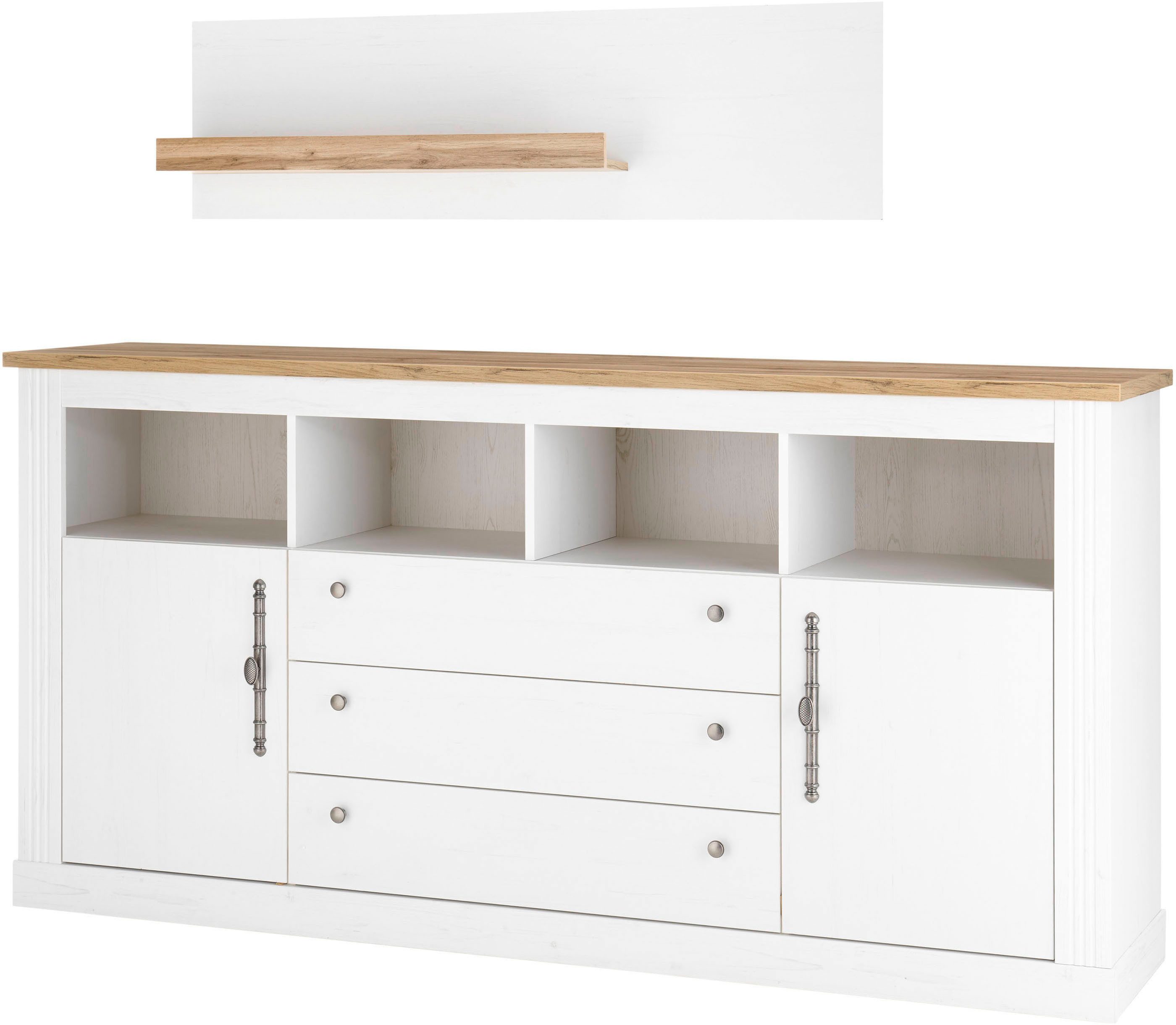 Home affaire Kantoormeubelset Westminster in romantische rustieke stijl, exclusief by otto