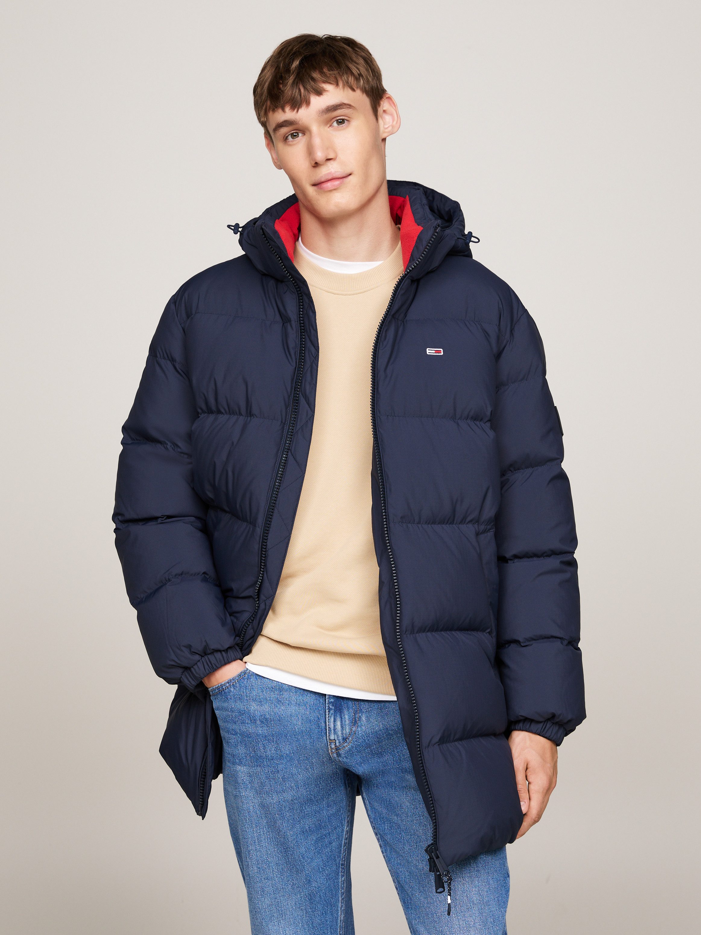 TOMMY JEANS Gewatteerde jas TJM ESSENTIAL DOWN PARKA