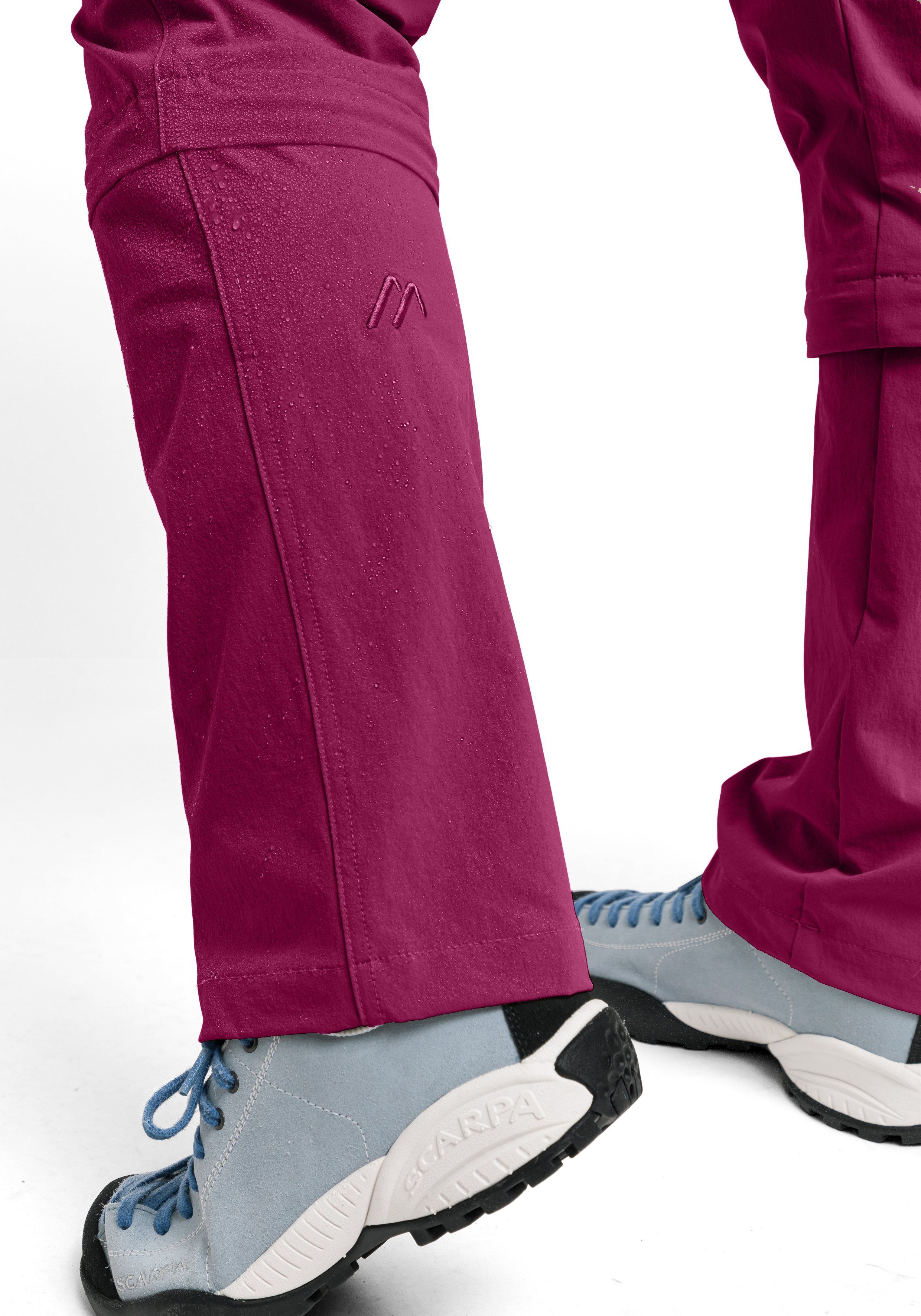 Maier Sports Functionele broek Arolla Dames wandelbroek, afritsbare outdoorbroek, 3 zakken, regular fit